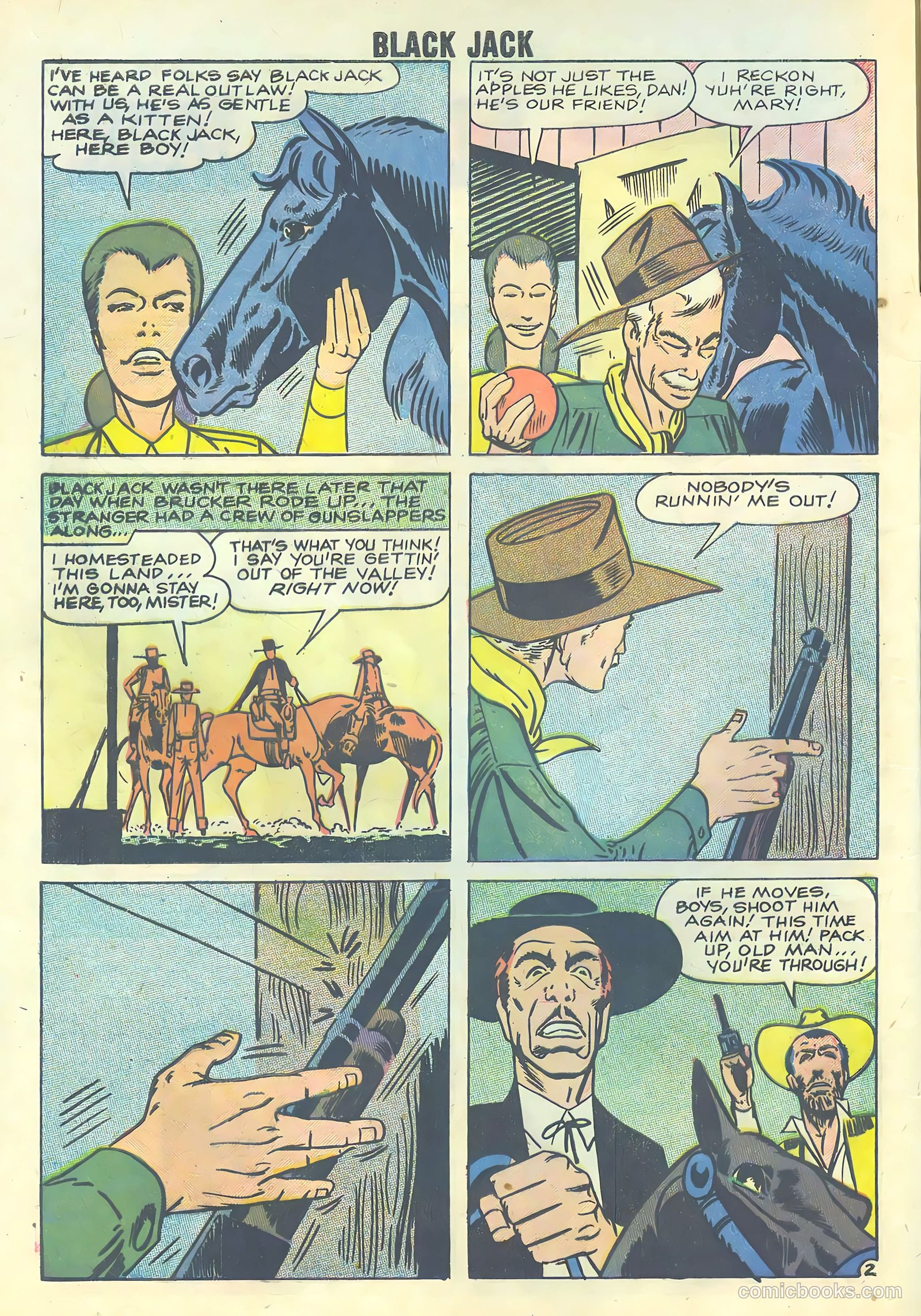 Rocky Lane's Black Jack #24 (1958) — page 4 of 36