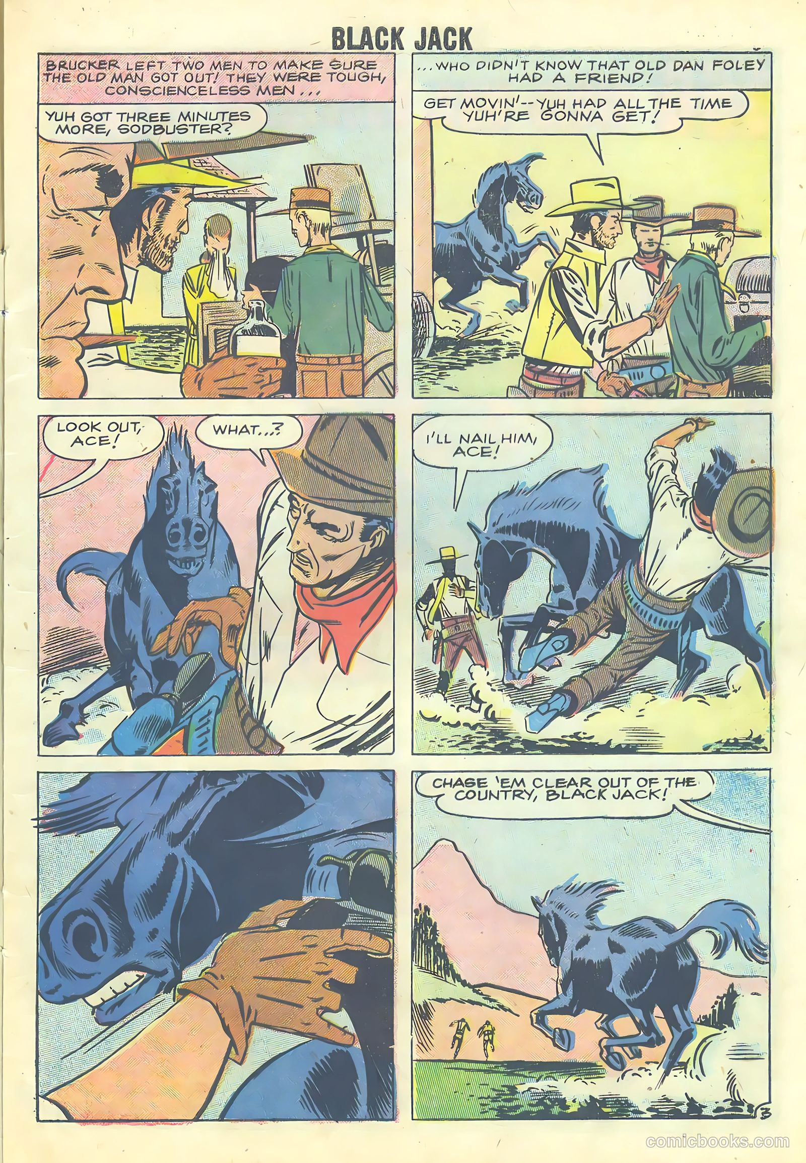 Rocky Lane's Black Jack #24 (1958) — page 5 of 36
