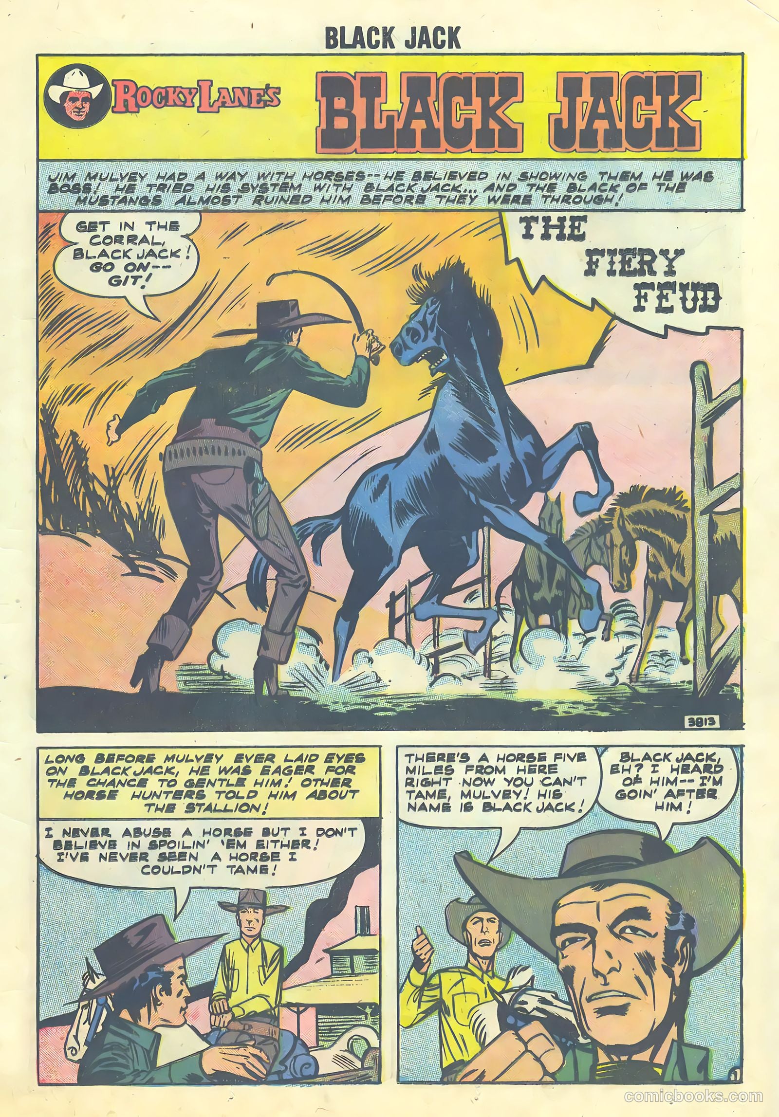 Rocky Lane's Black Jack #24 (1958) — page 13 of 36