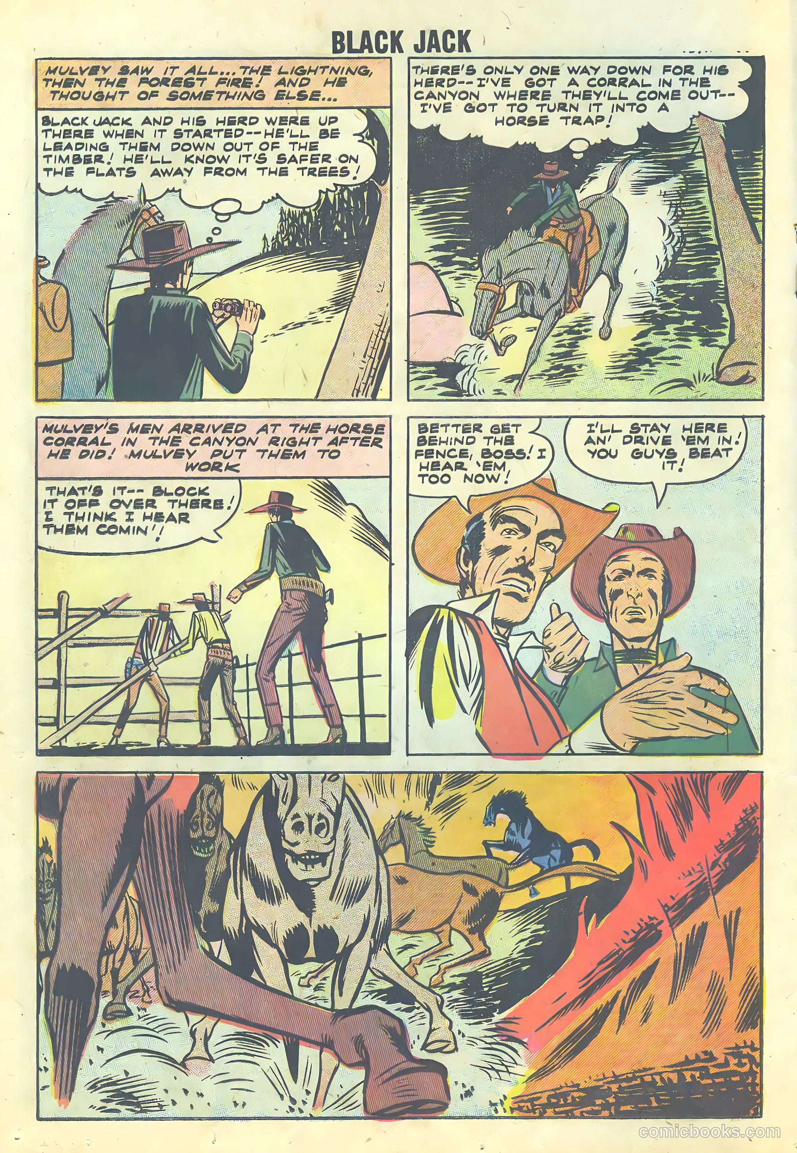 Rocky Lane's Black Jack #24 (1958) — page 16 of 36