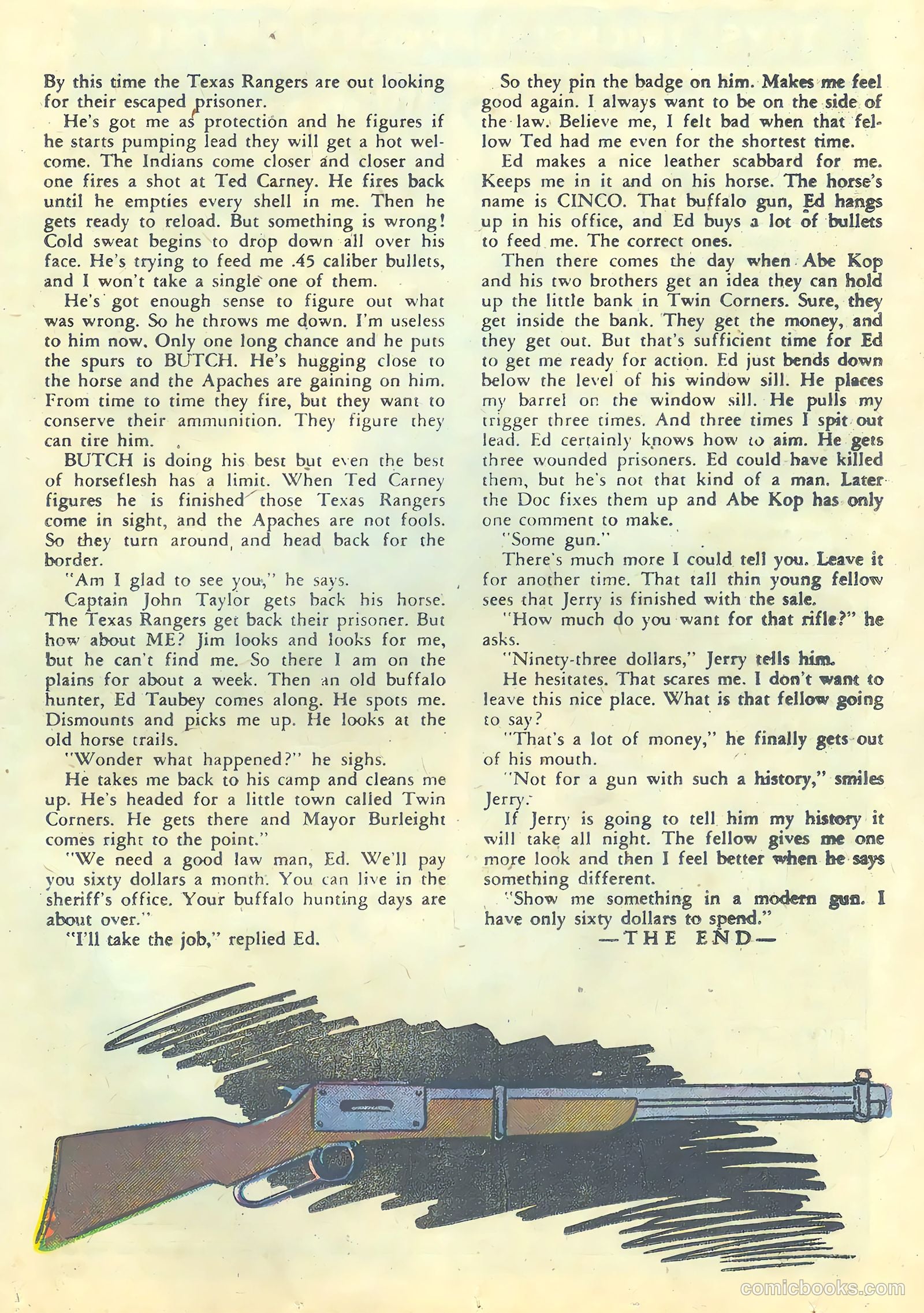 Rocky Lane's Black Jack #24 (1958) — page 21 of 36