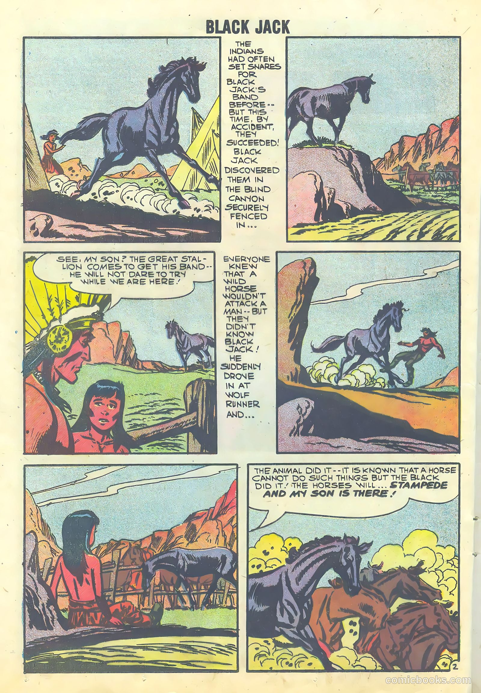 Rocky Lane's Black Jack #24 (1958) — page 24 of 36