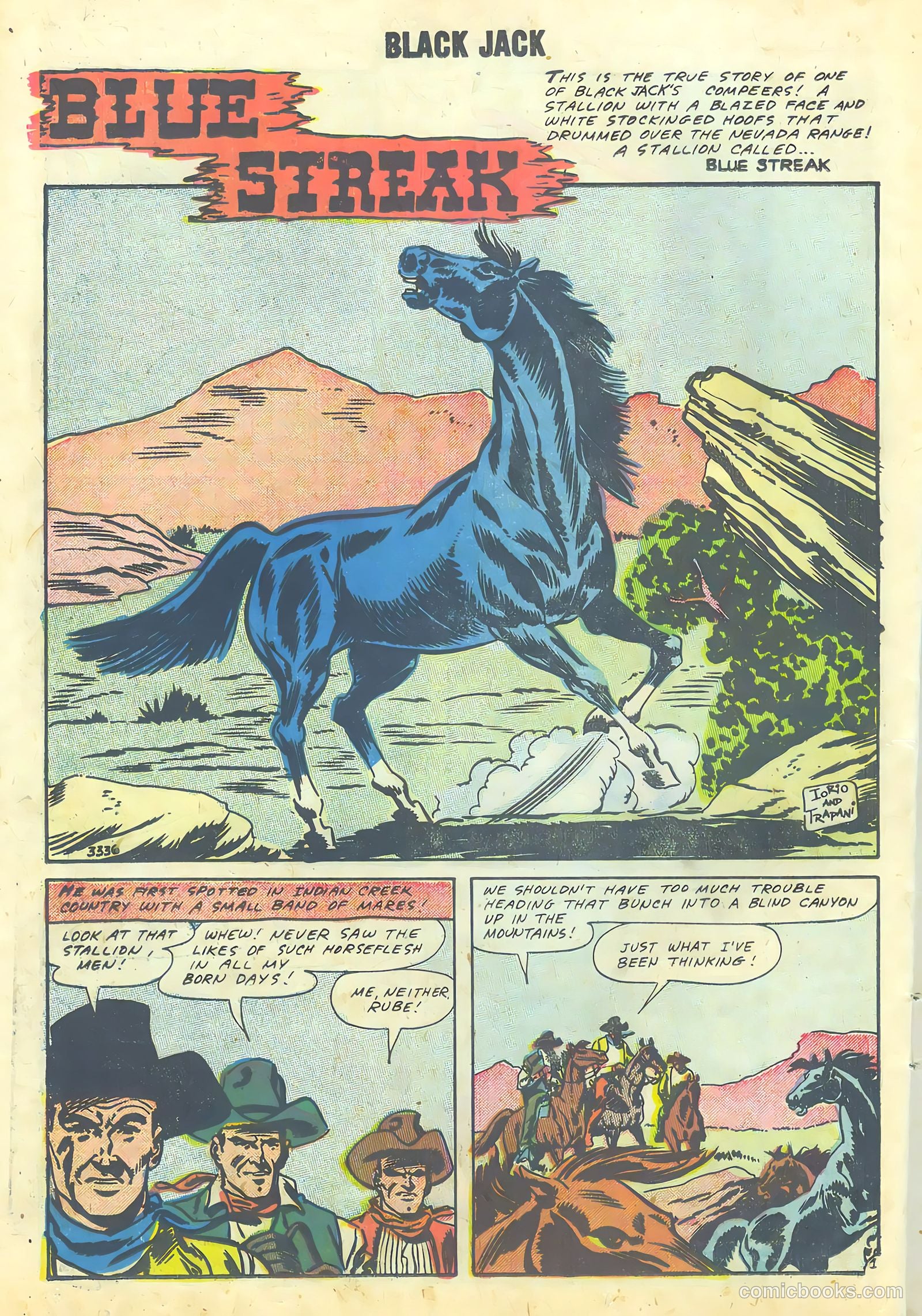 Rocky Lane's Black Jack #24 (1958) — page 26 of 36