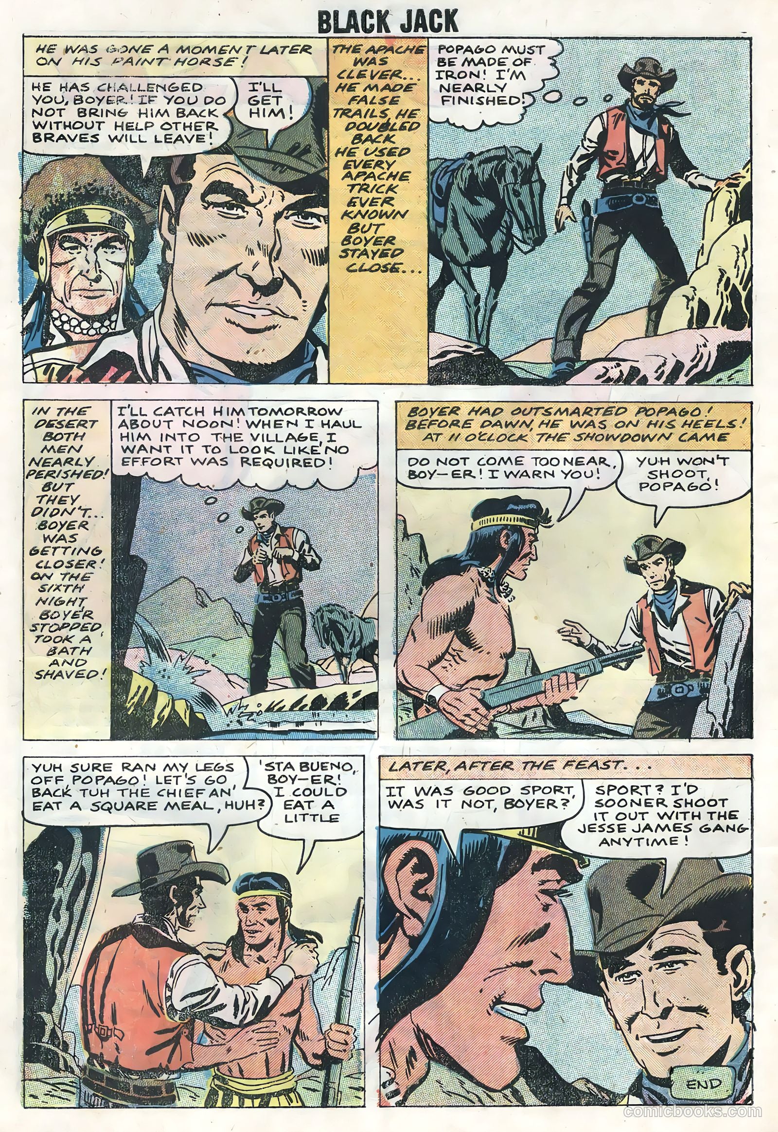 Rocky Lane's Black Jack #25 (1958) — page 10 of 36