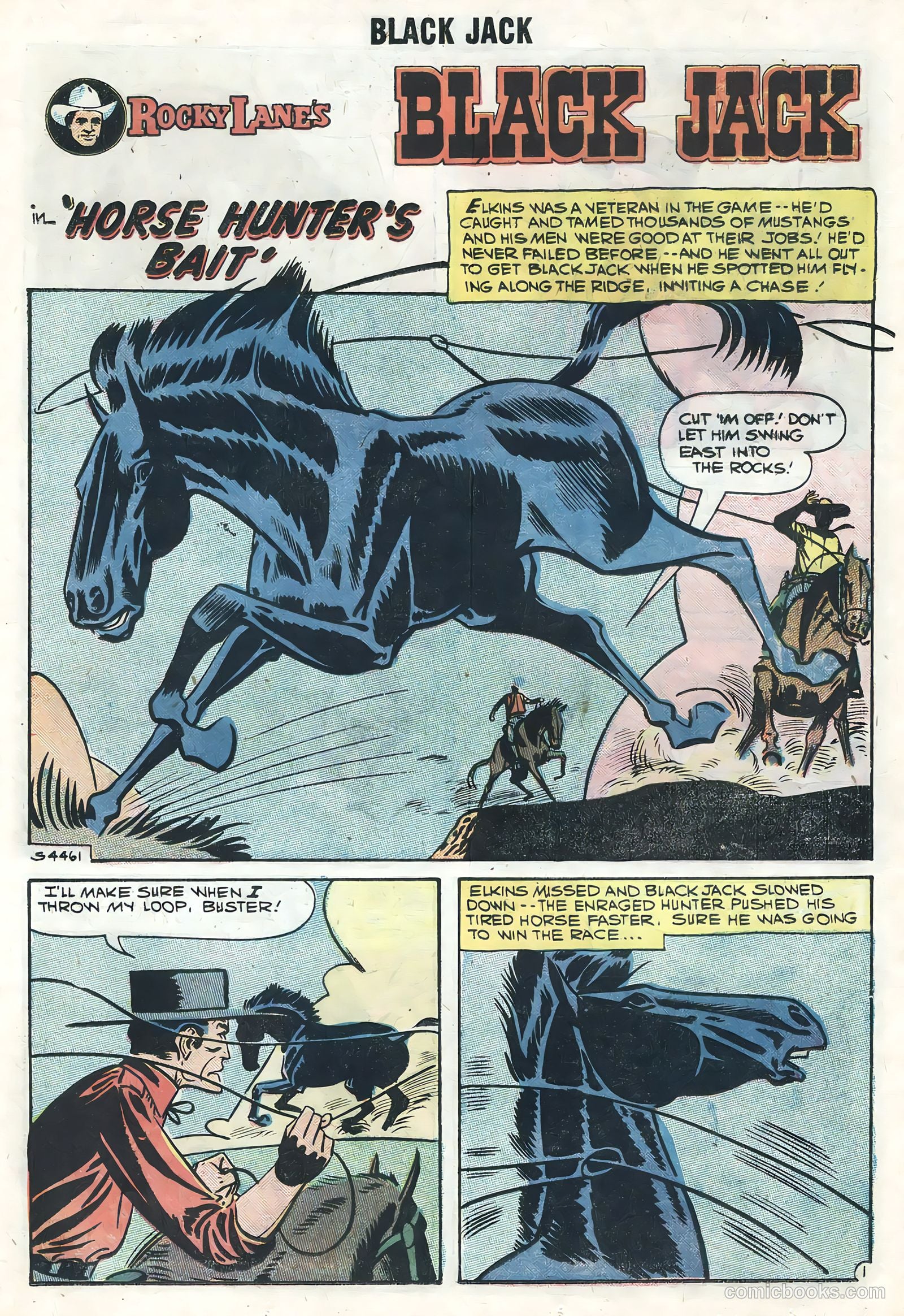 Rocky Lane's Black Jack #25 (1958) — page 11 of 36