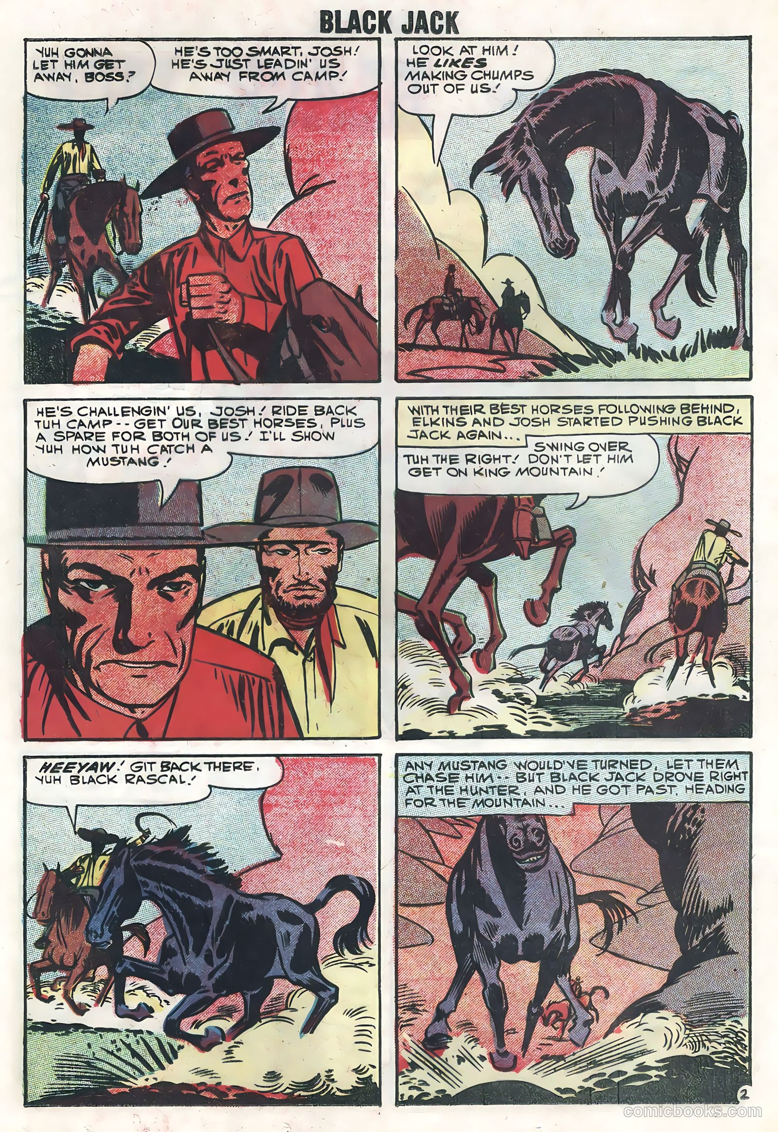 Rocky Lane's Black Jack #25 (1958) — page 12 of 36