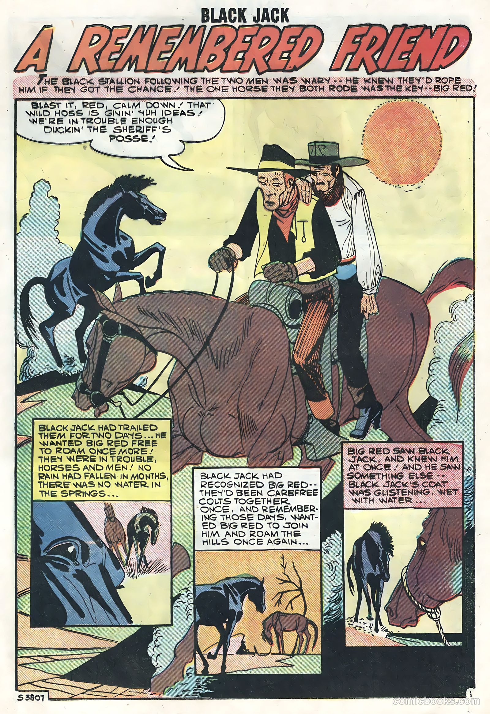 Rocky Lane's Black Jack #25 (1958) — page 17 of 36