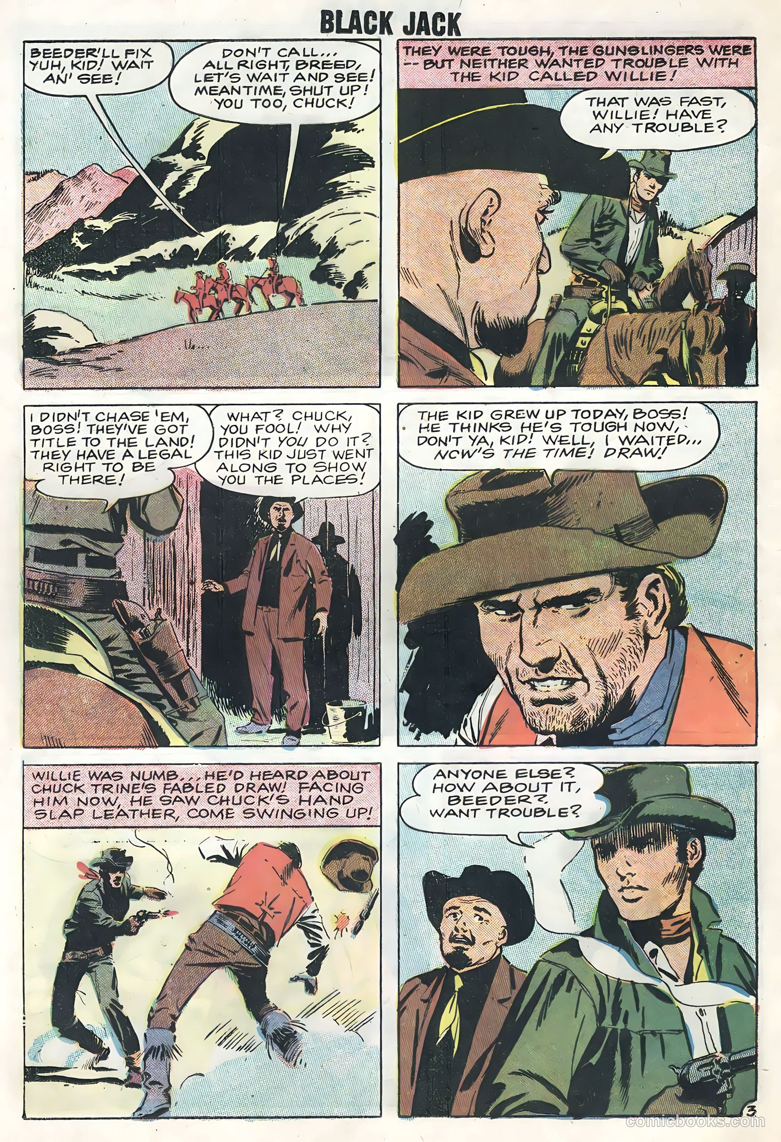 Rocky Lane's Black Jack #25 (1958) — page 24 of 36