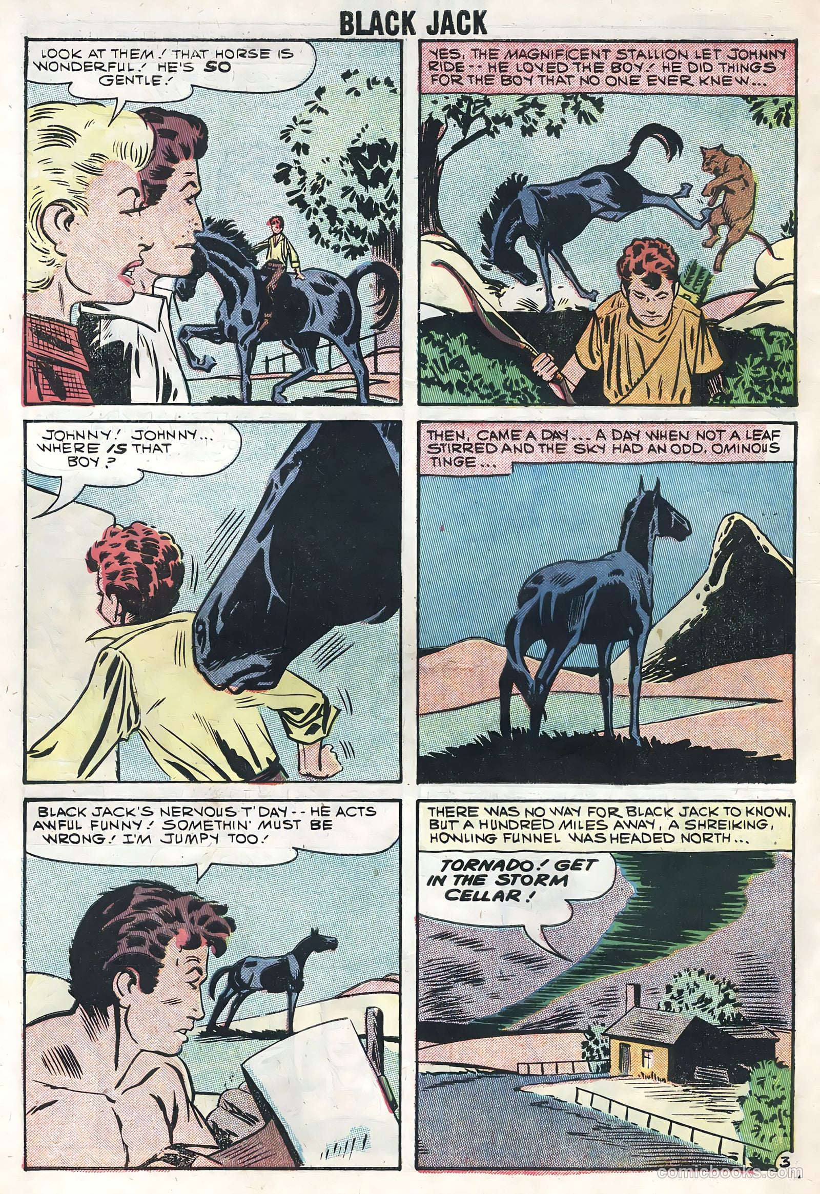 Rocky Lane's Black Jack #25 (1958) — page 30 of 36