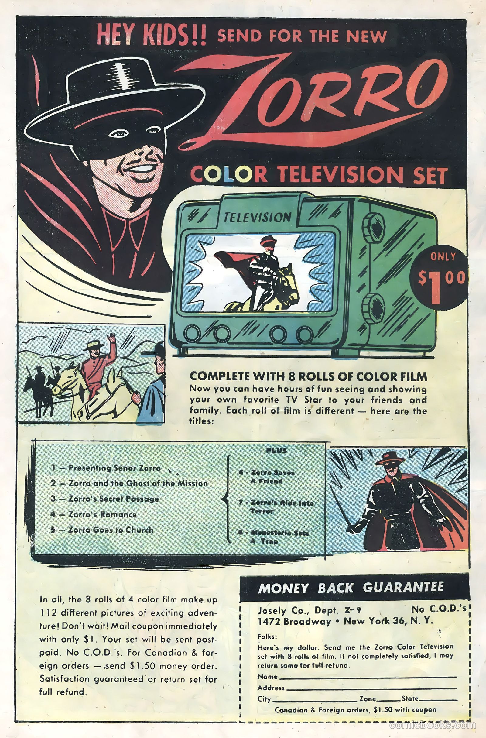 Rocky Lane's Black Jack #25 (1958) — page 34 of 36
