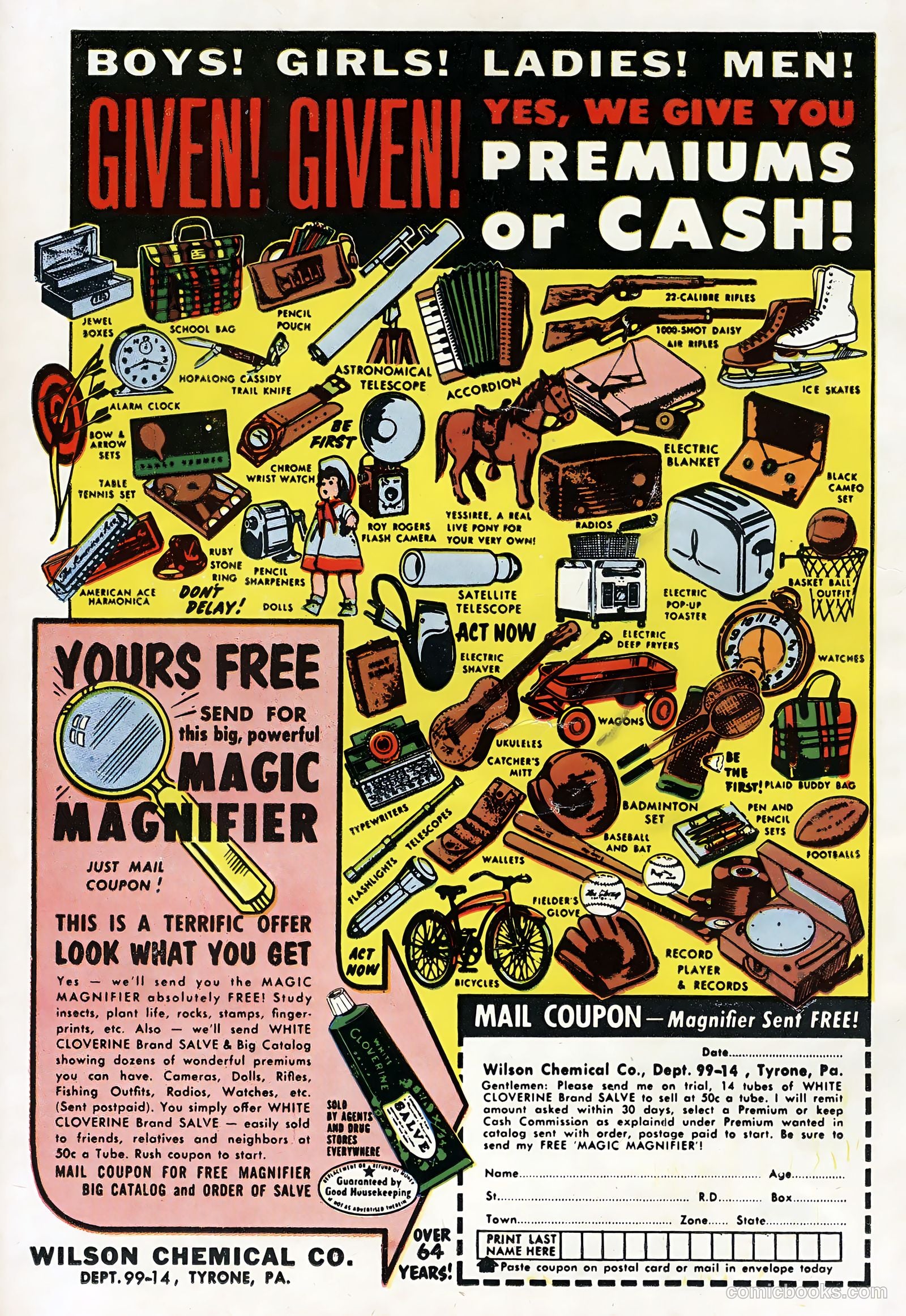 Rocky Lane's Black Jack #25 (1958) — page 36 of 36