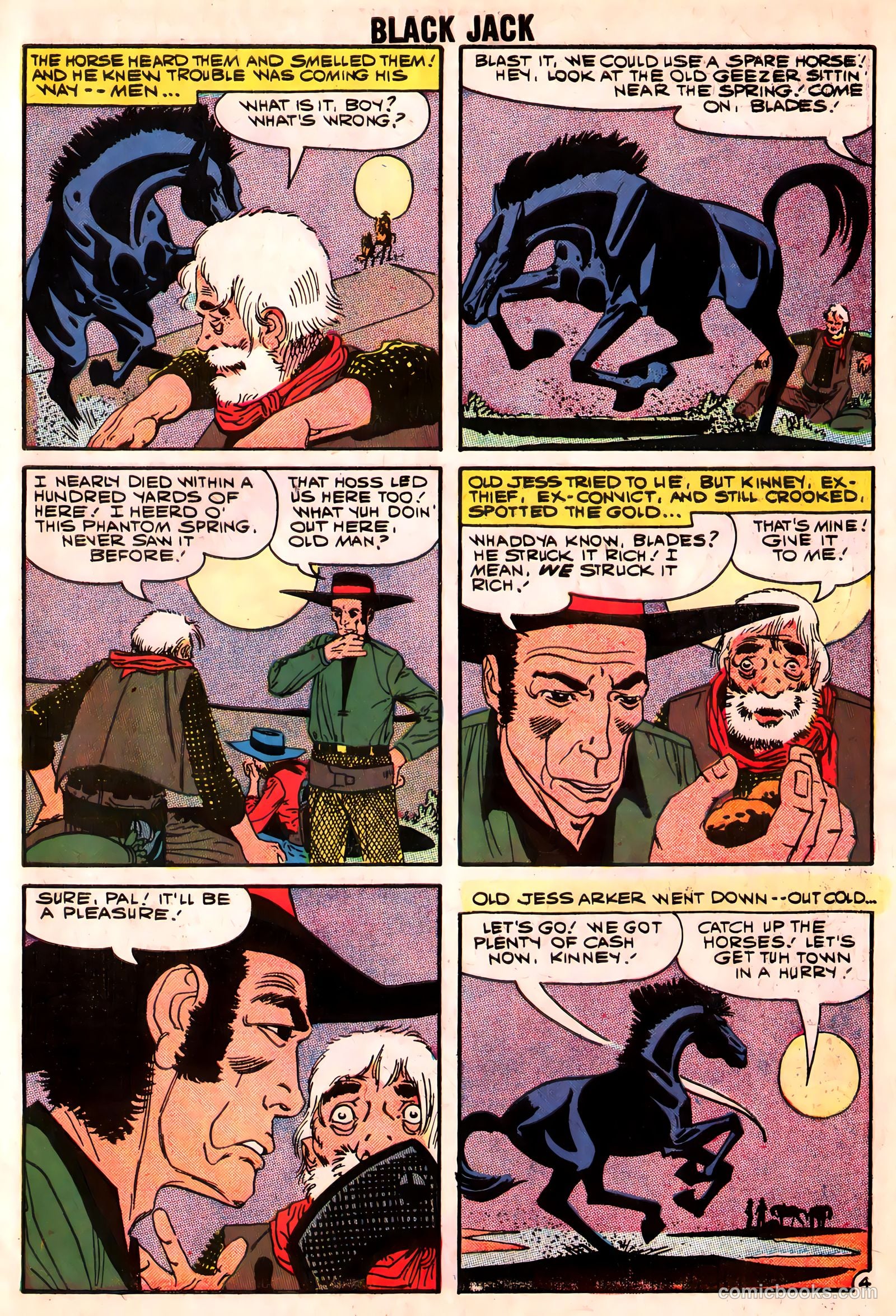 Rocky Lane's Black Jack #26 (1959) — page 7 of 37
