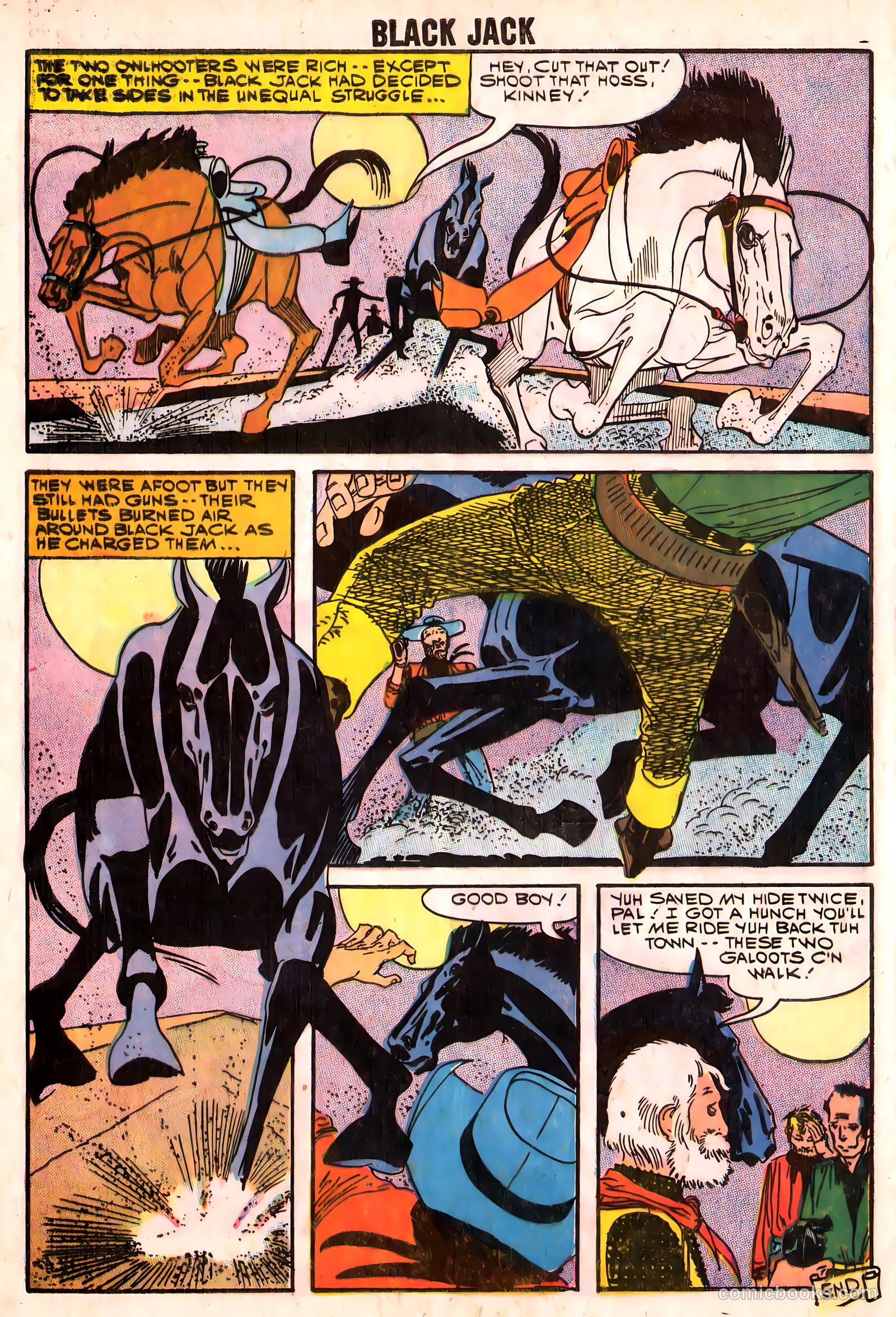 Rocky Lane's Black Jack #26 (1959) — page 8 of 37