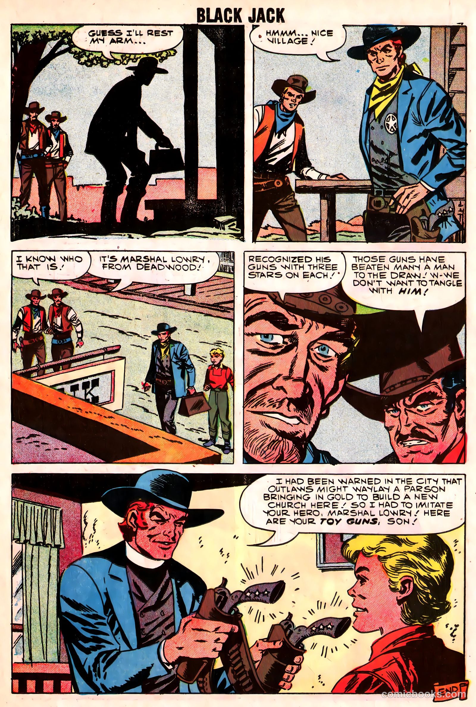 Rocky Lane's Black Jack #26 (1959) — page 14 of 37