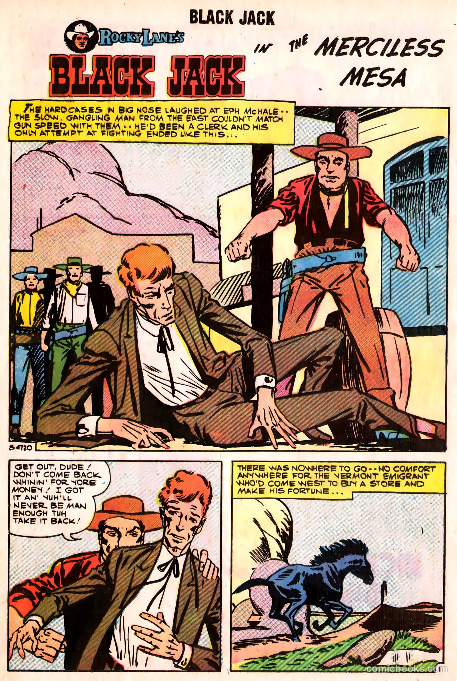 Rocky Lane's Black Jack #26 (1959) — page 16 of 37