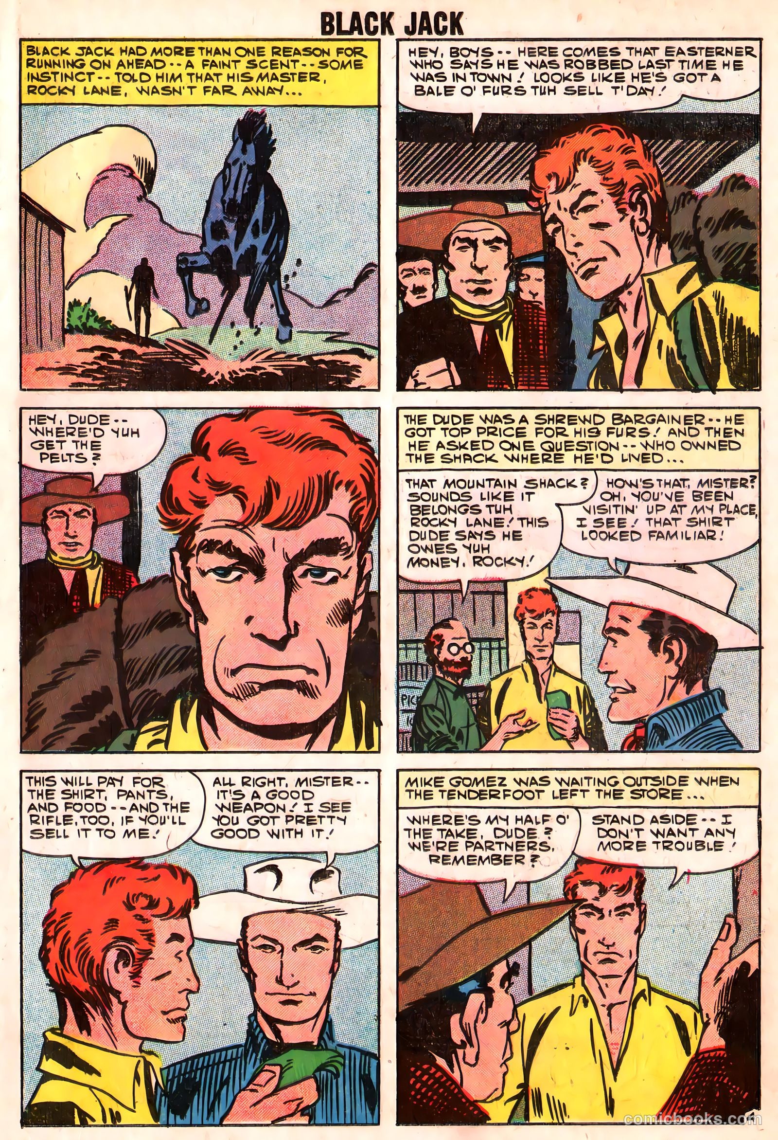 Rocky Lane's Black Jack #26 (1959) — page 19 of 37