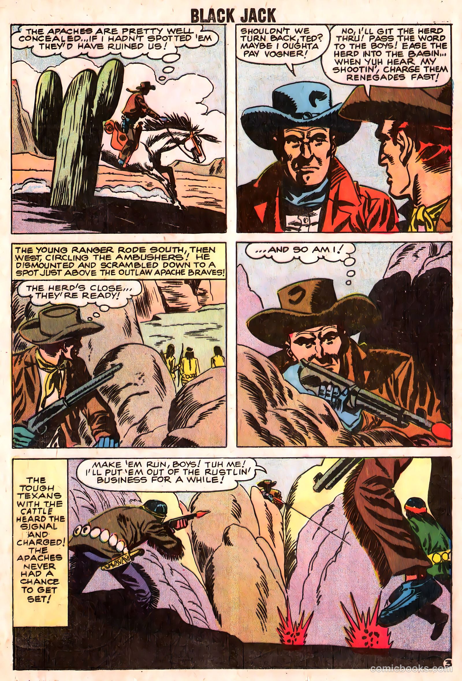Rocky Lane's Black Jack #26 (1959) — page 24 of 37