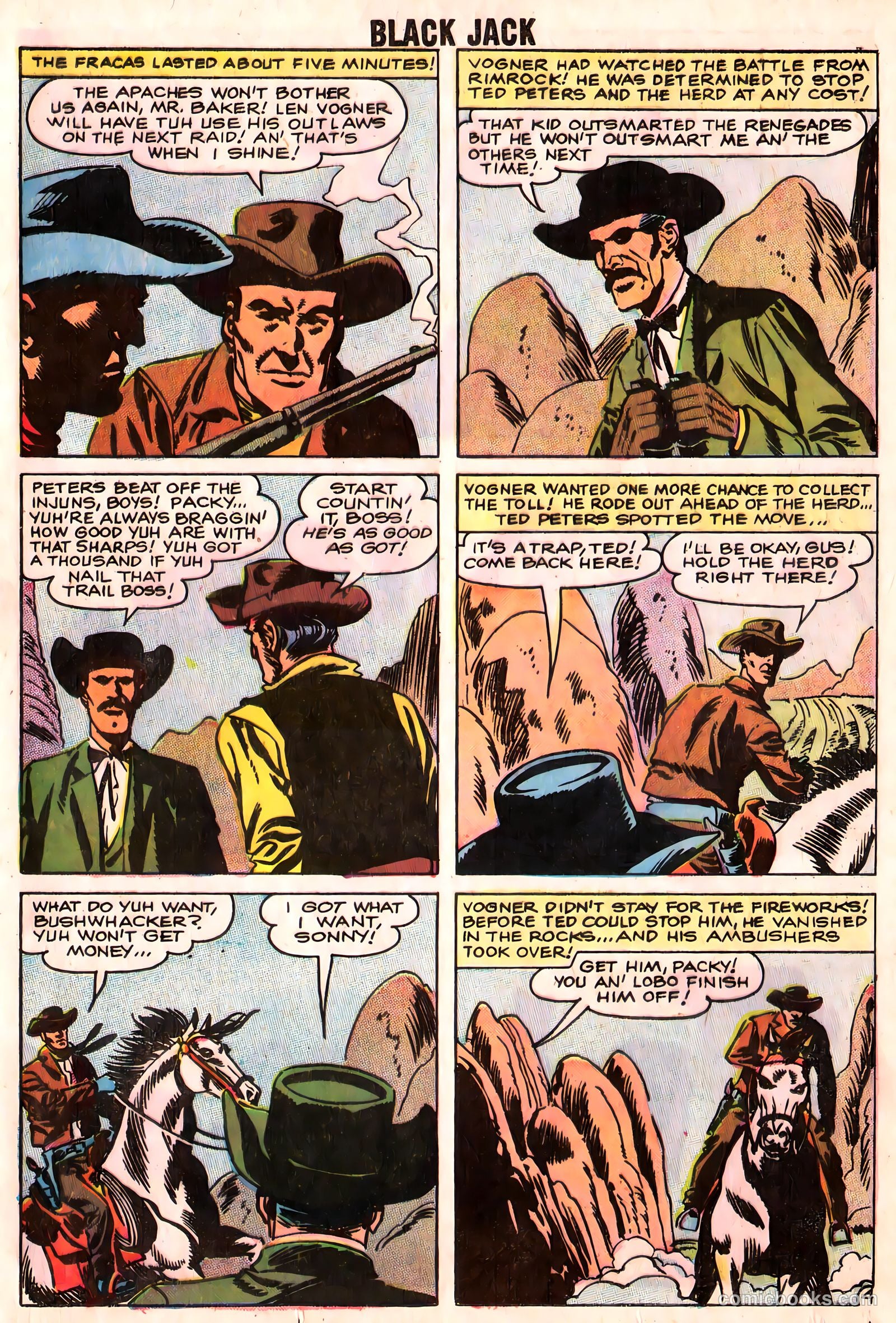 Rocky Lane's Black Jack #26 (1959) — page 25 of 37