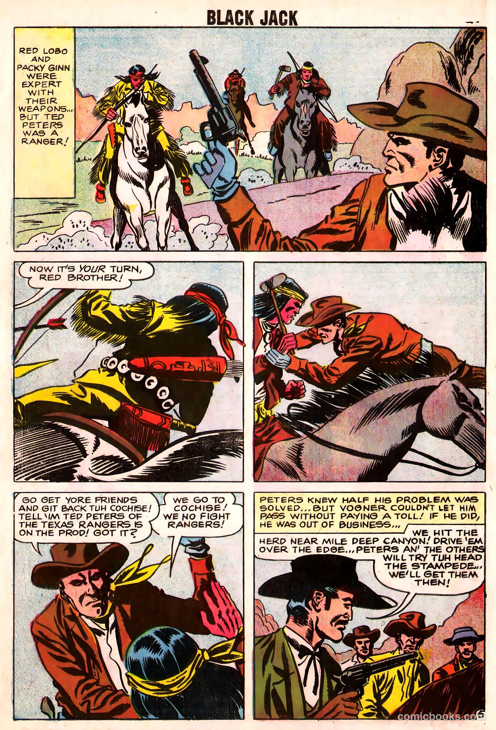 Rocky Lane's Black Jack #26 (1959) — page 26 of 37