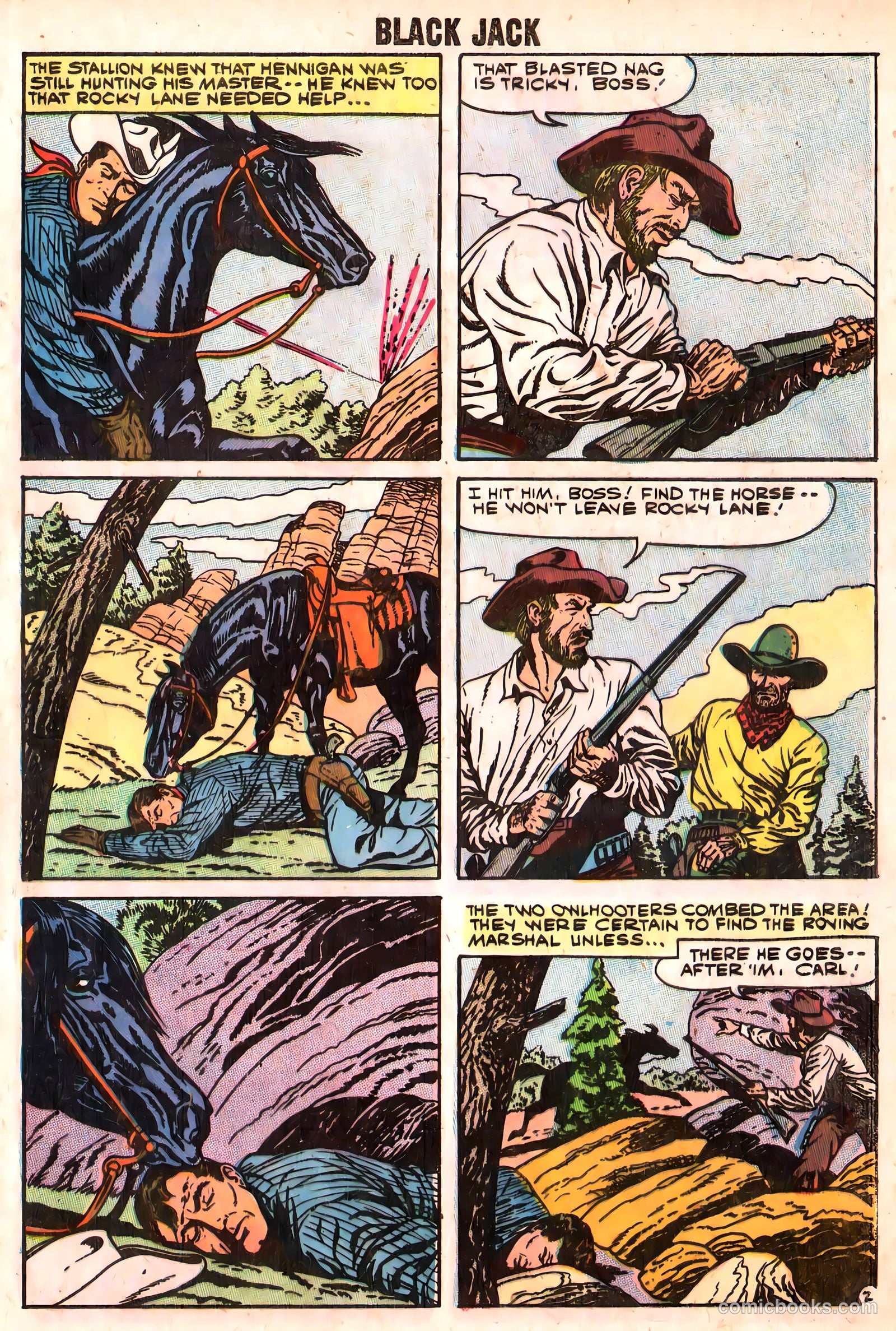 Rocky Lane's Black Jack #26 (1959) — page 29 of 37