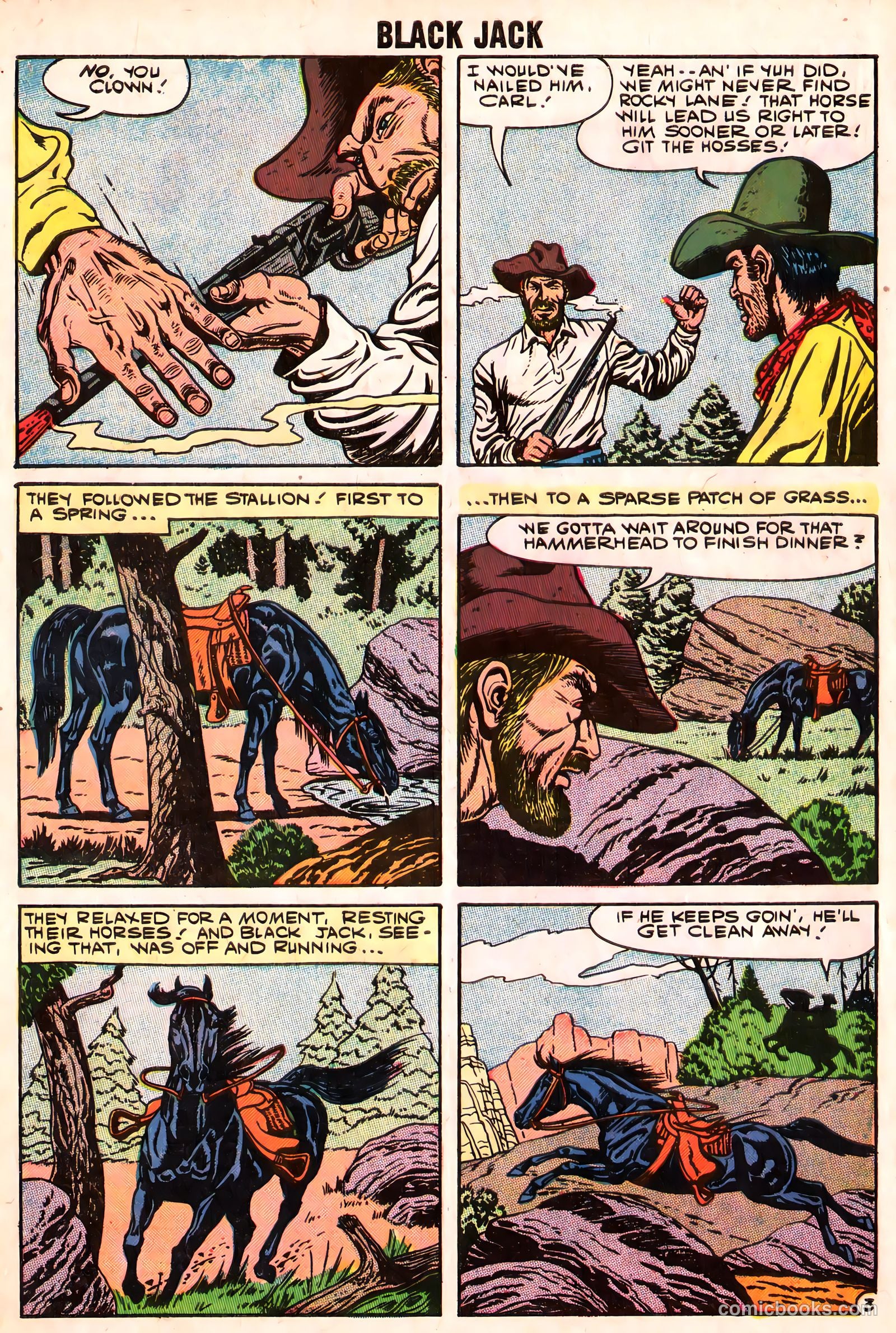 Rocky Lane's Black Jack #26 (1959) — page 30 of 37