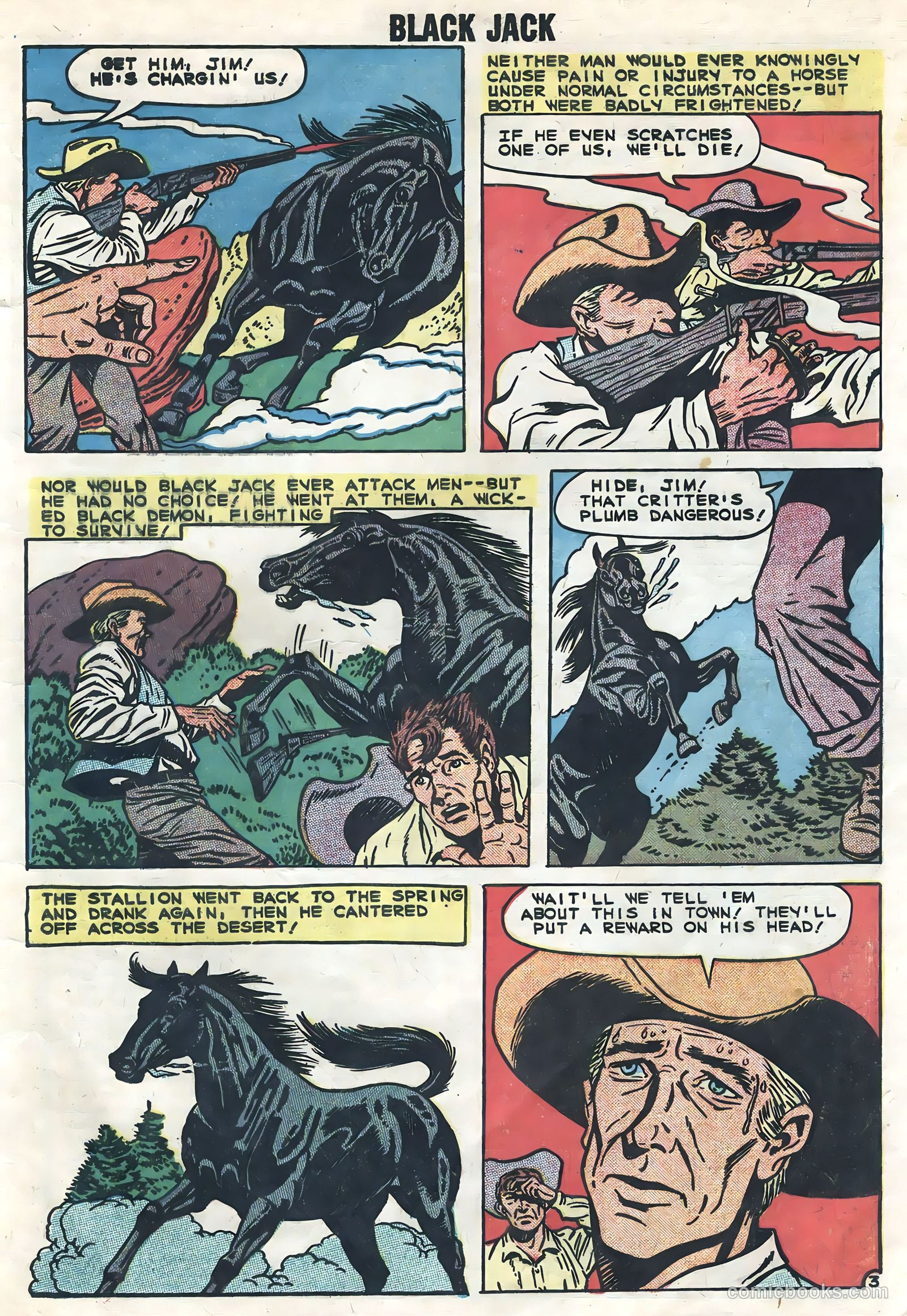 Rocky Lane's Black Jack #27 (1959) — page 5 of 36