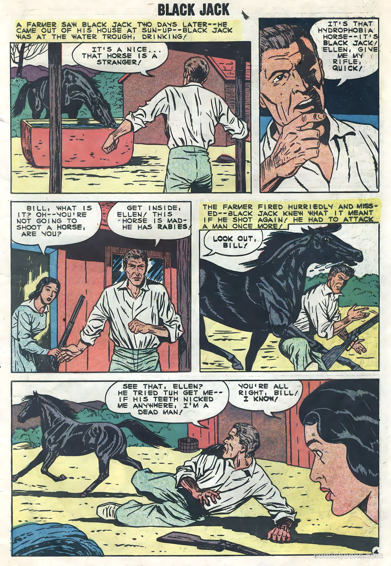 Rocky Lane's Black Jack #27 (1959) — page 7 of 36