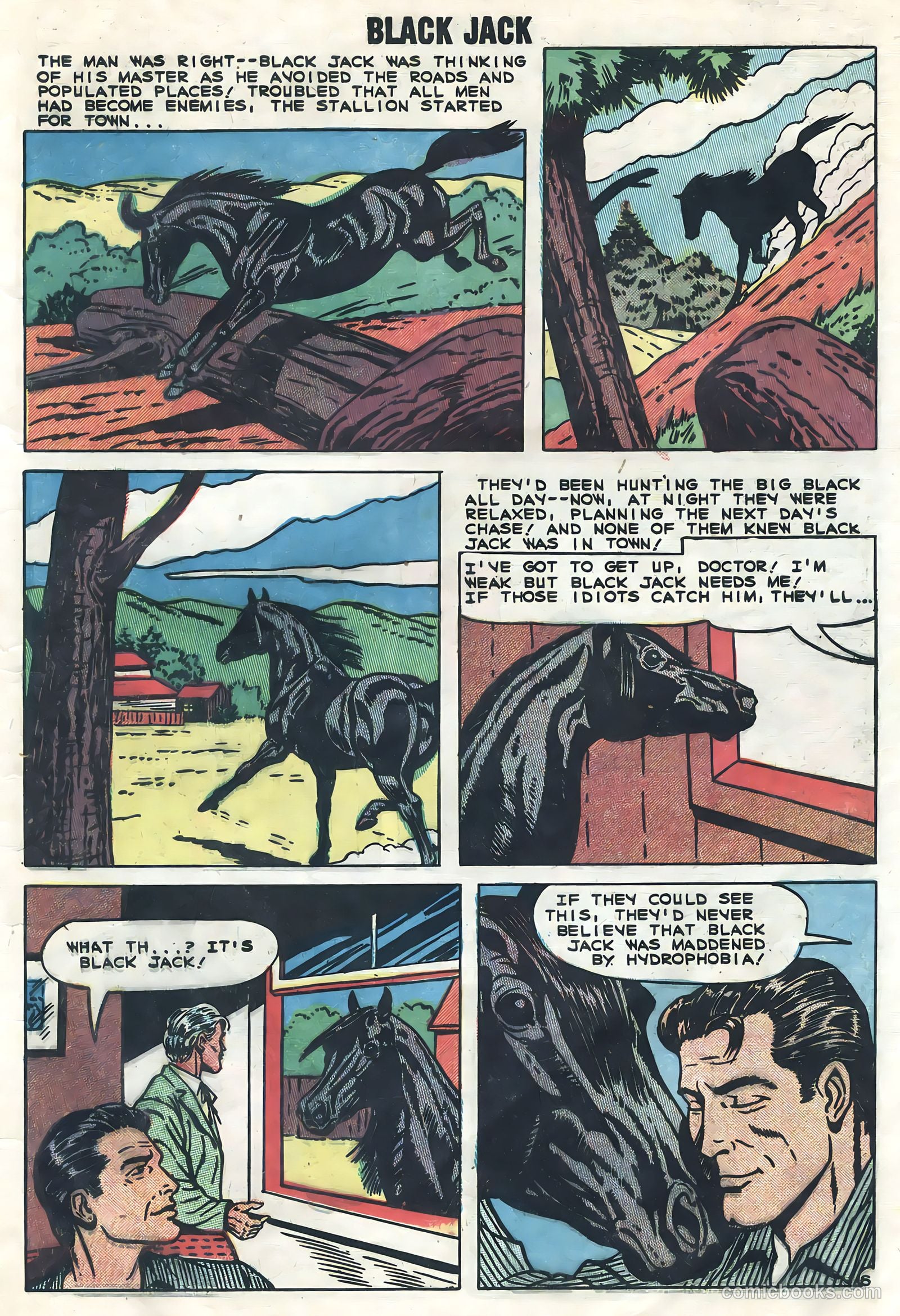 Rocky Lane's Black Jack #27 (1959) — page 9 of 36