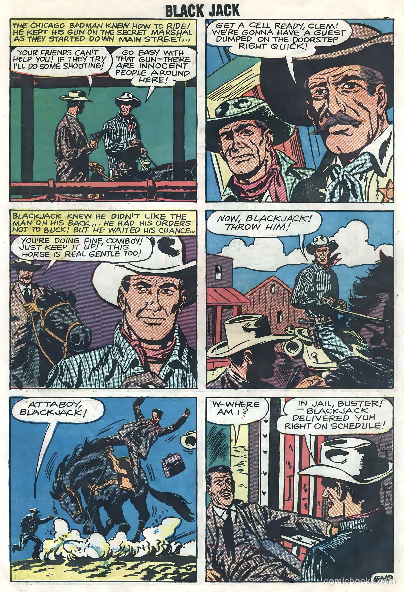 Rocky Lane's Black Jack #27 (1959) — page 14 of 36