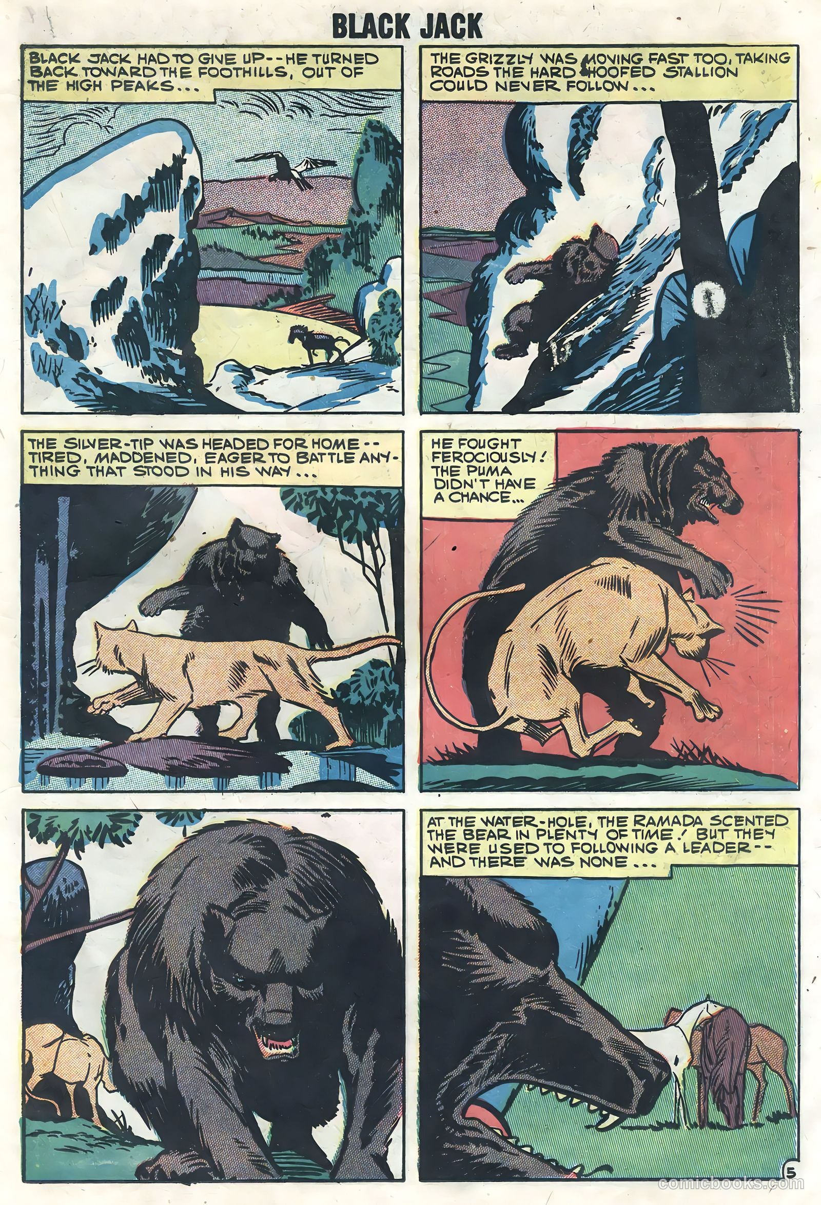 Rocky Lane's Black Jack #27 (1959) — page 23 of 36
