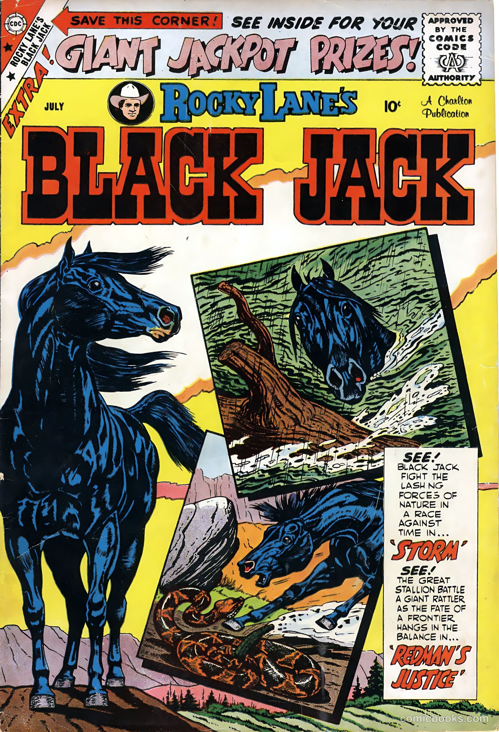 Rocky Lane's Black Jack #28