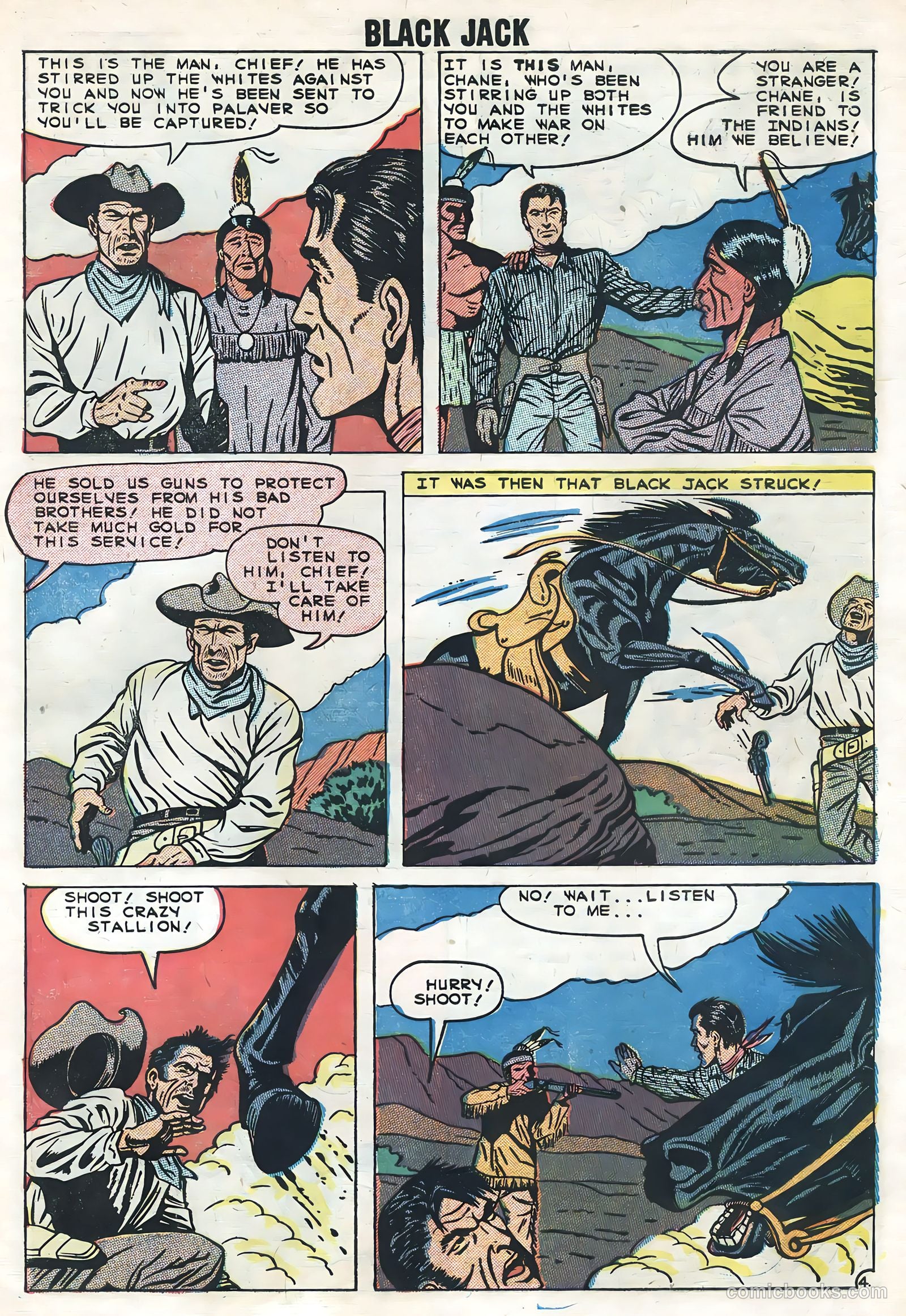 Rocky Lane's Black Jack #28 (1959) — page 7 of 36