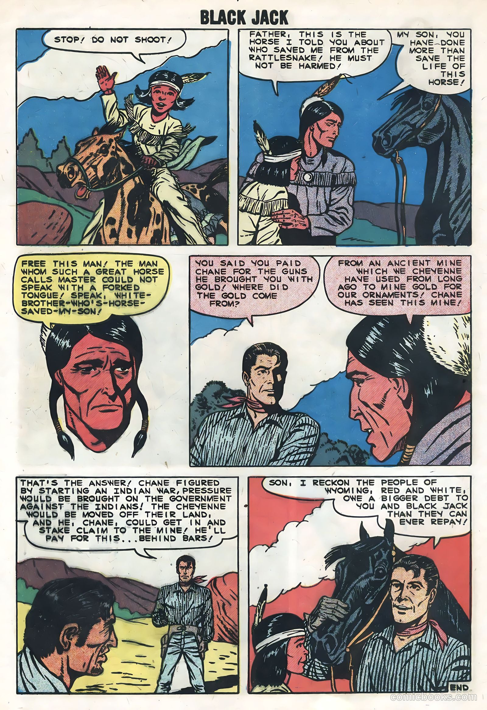 Rocky Lane's Black Jack #28 (1959) — page 8 of 36