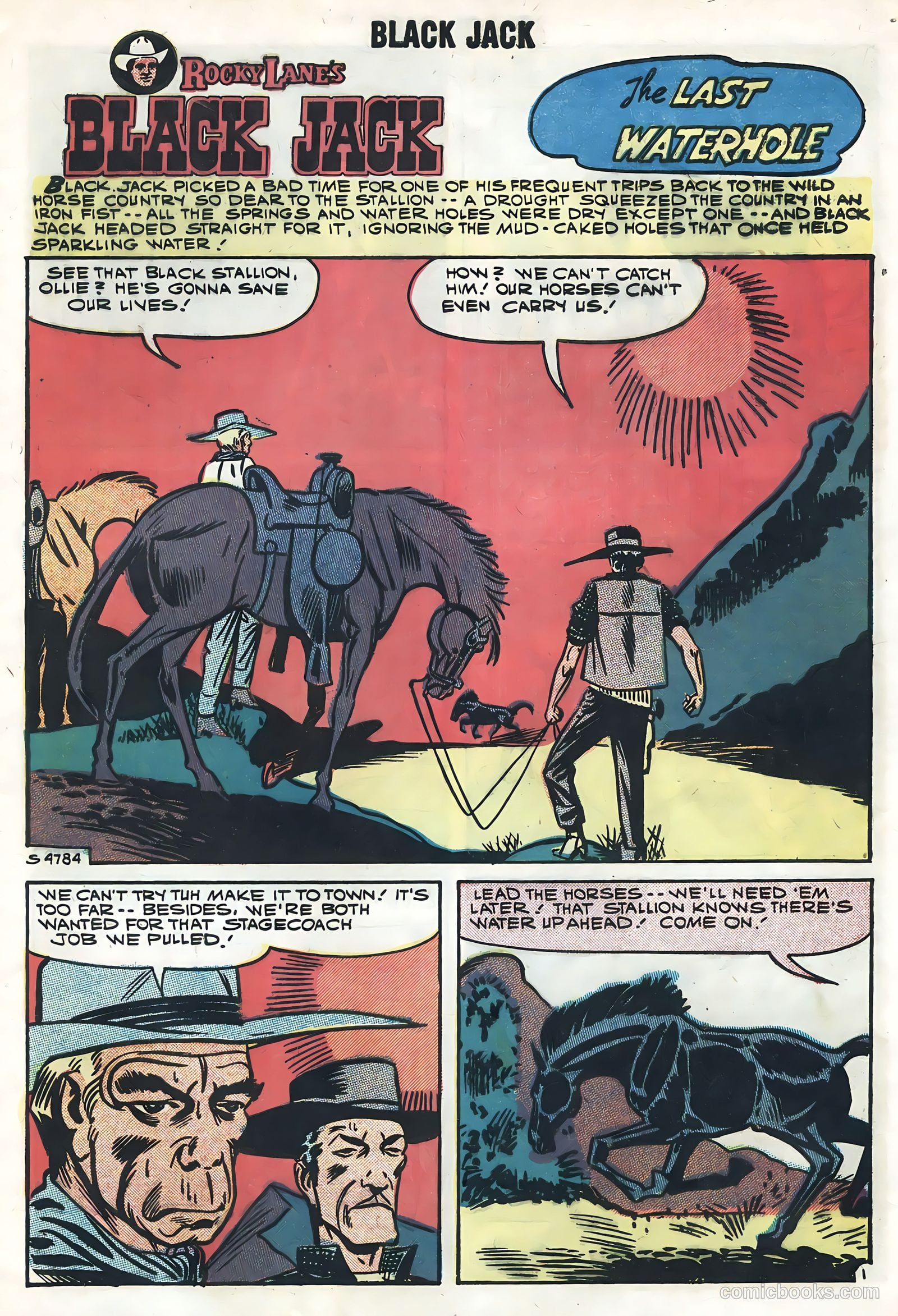 Rocky Lane's Black Jack #28 (1959) — page 9 of 36