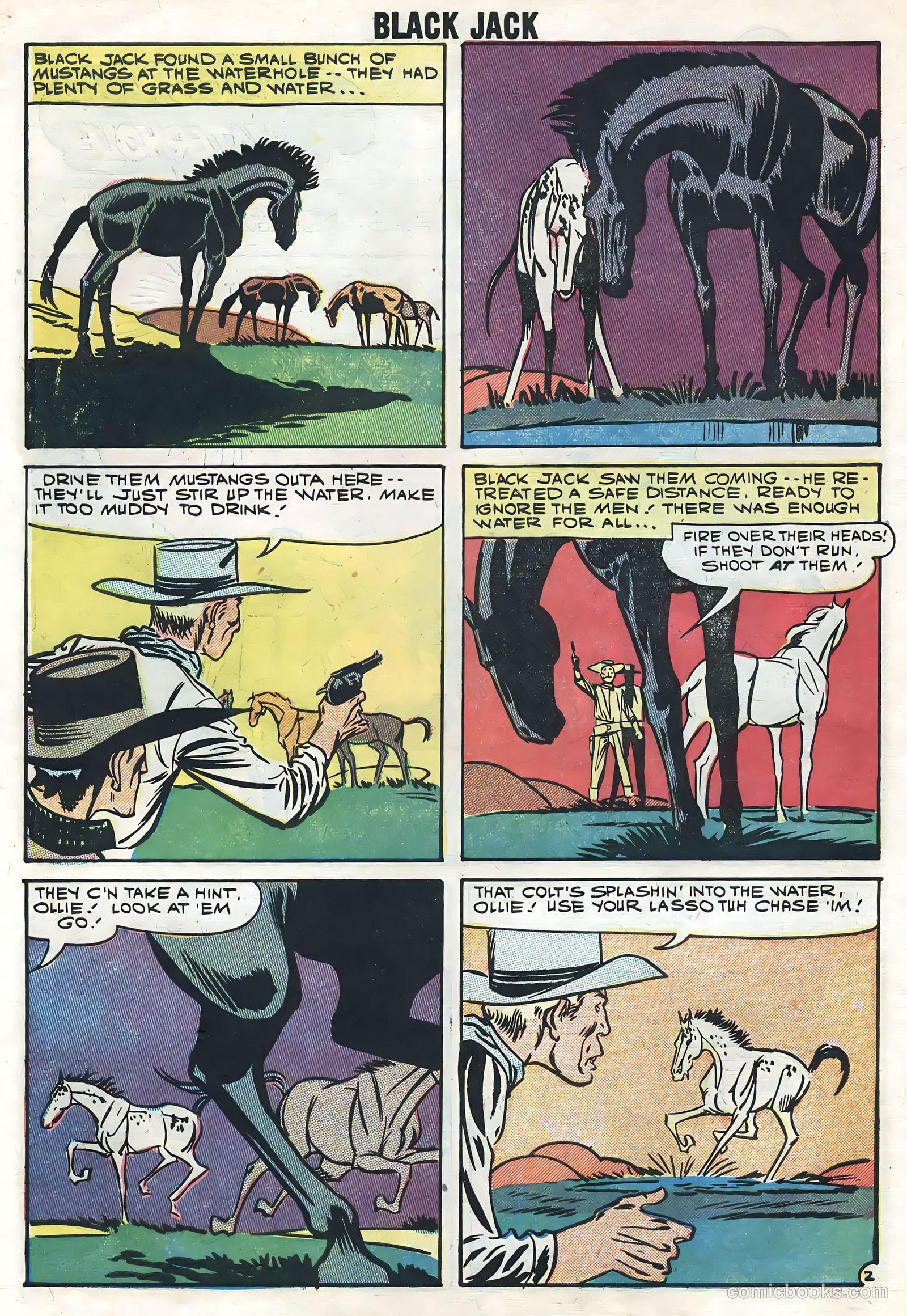 Rocky Lane's Black Jack #28 (1959) — page 10 of 36