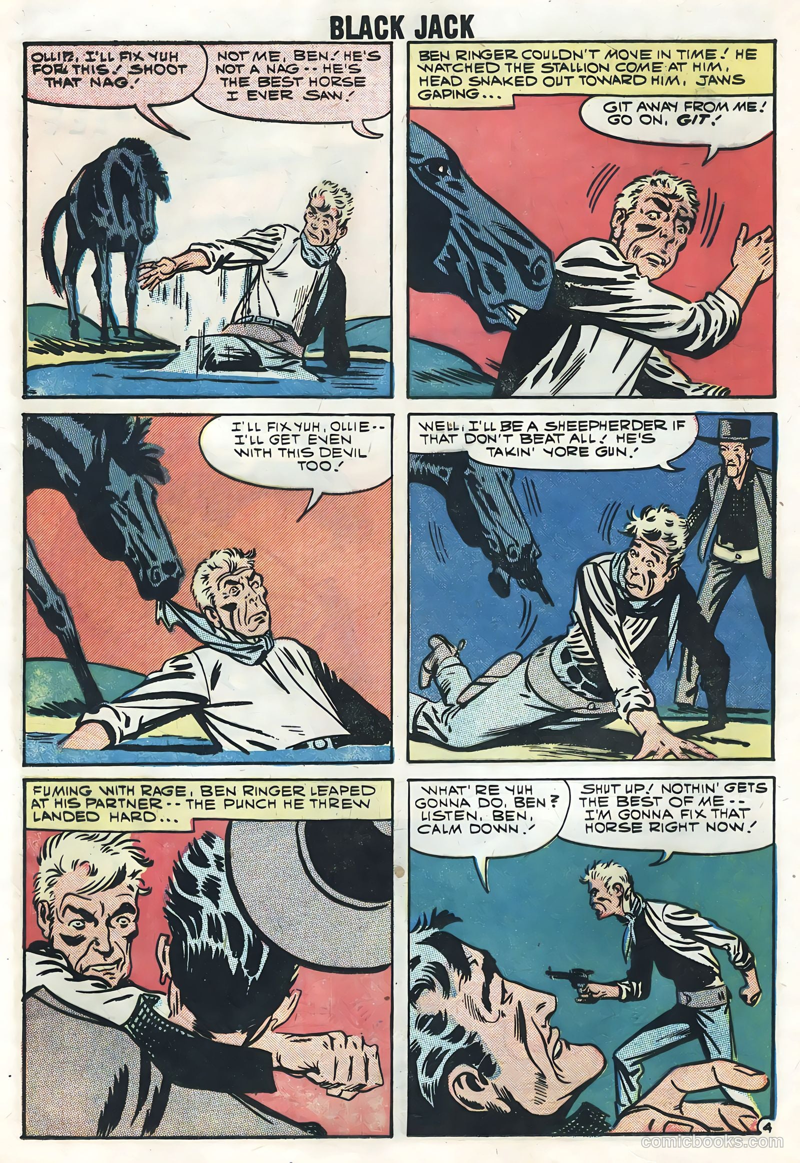 Rocky Lane's Black Jack #28 (1959) — page 12 of 36