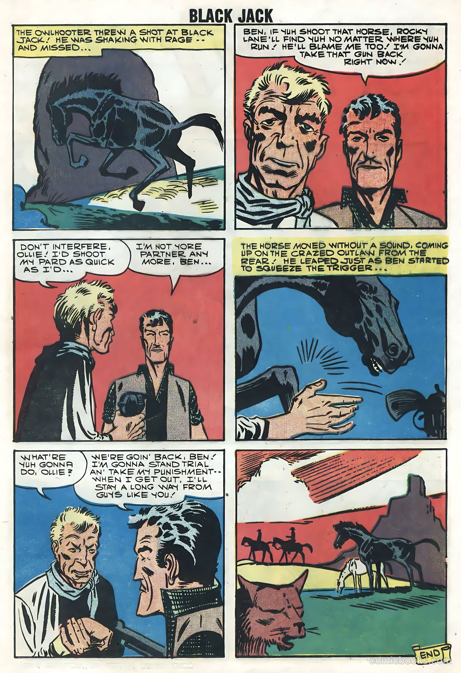 Rocky Lane's Black Jack #28 (1959) — page 13 of 36