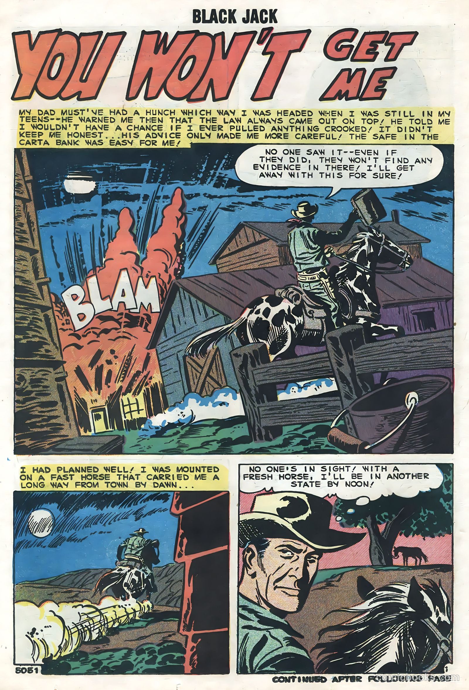 Rocky Lane's Black Jack #28 (1959) — page 14 of 36