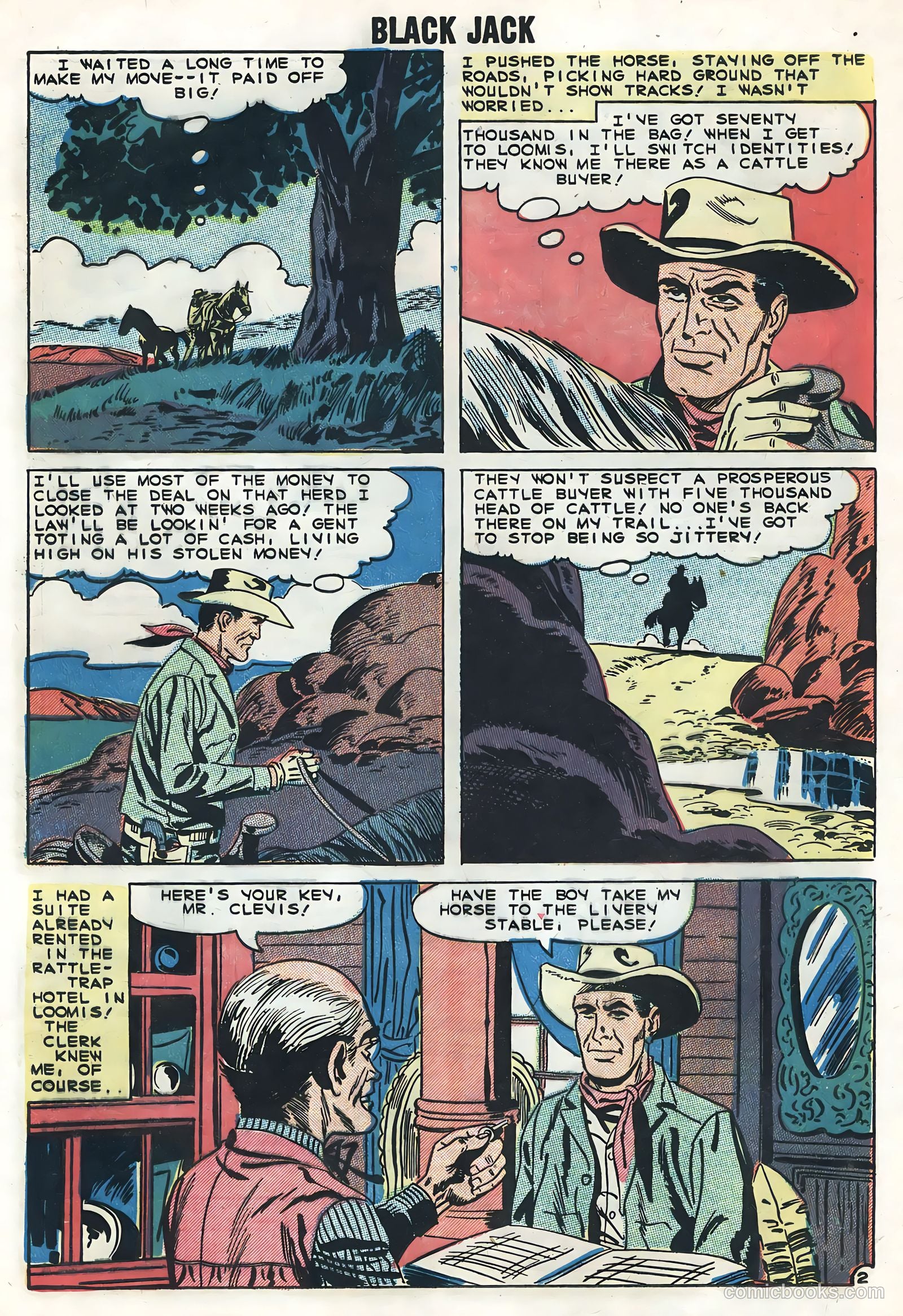 Rocky Lane's Black Jack #28 (1959) — page 16 of 36