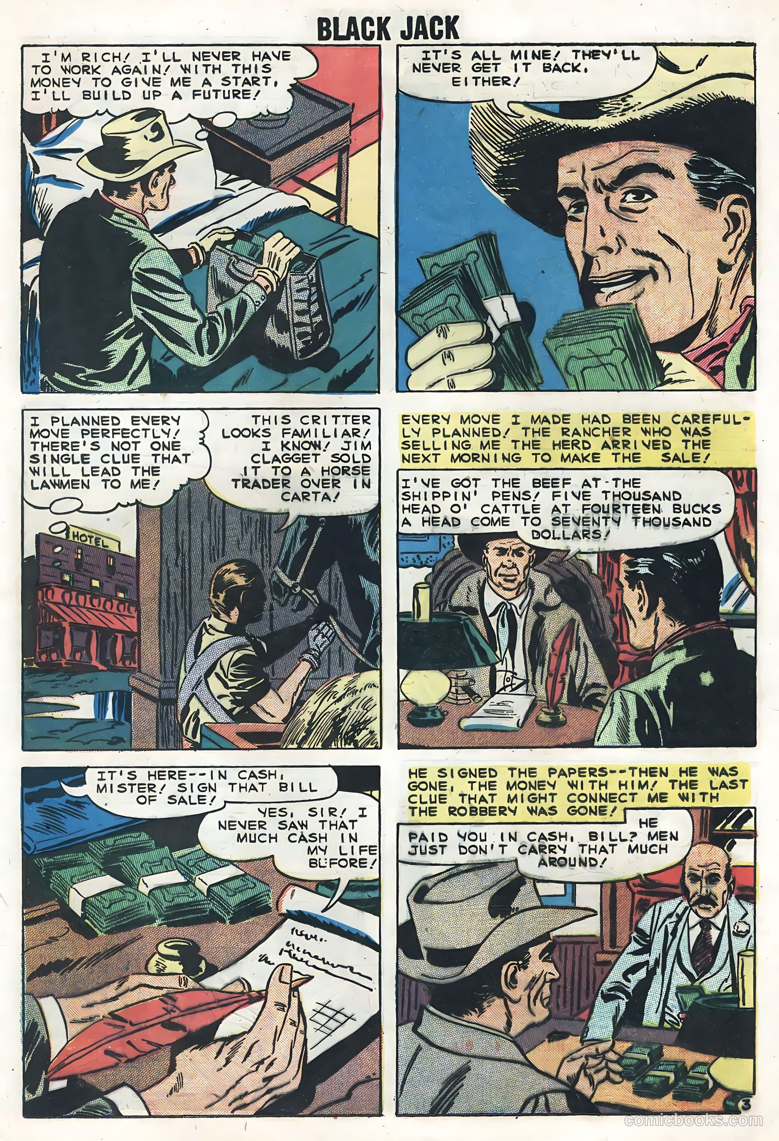Rocky Lane's Black Jack #28 (1959) — page 17 of 36