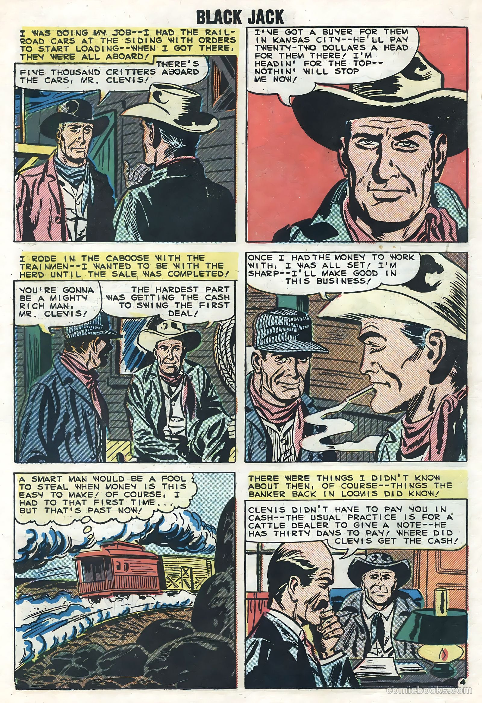 Rocky Lane's Black Jack #28 (1959) — page 18 of 36