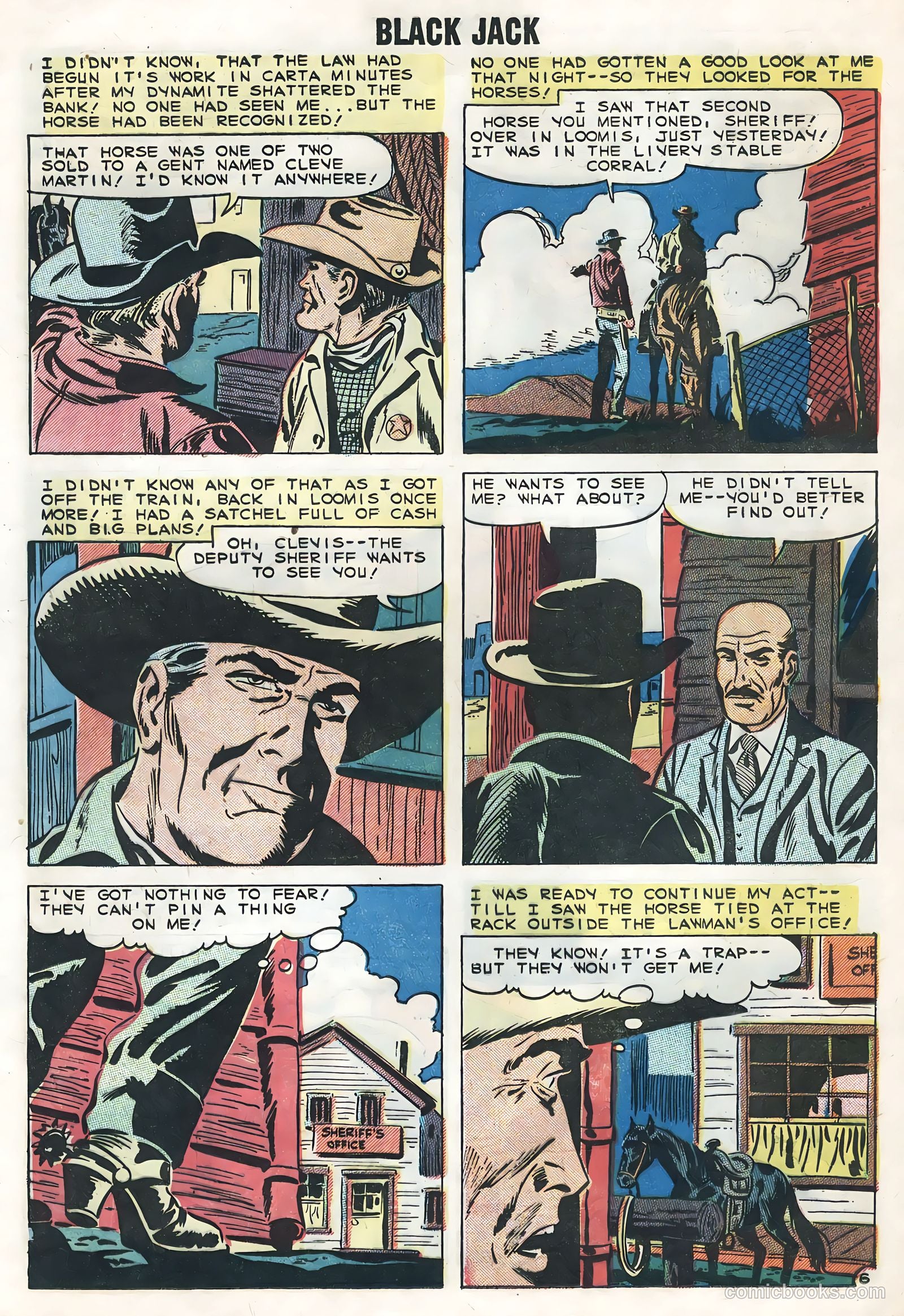 Rocky Lane's Black Jack #28 (1959) — page 20 of 36