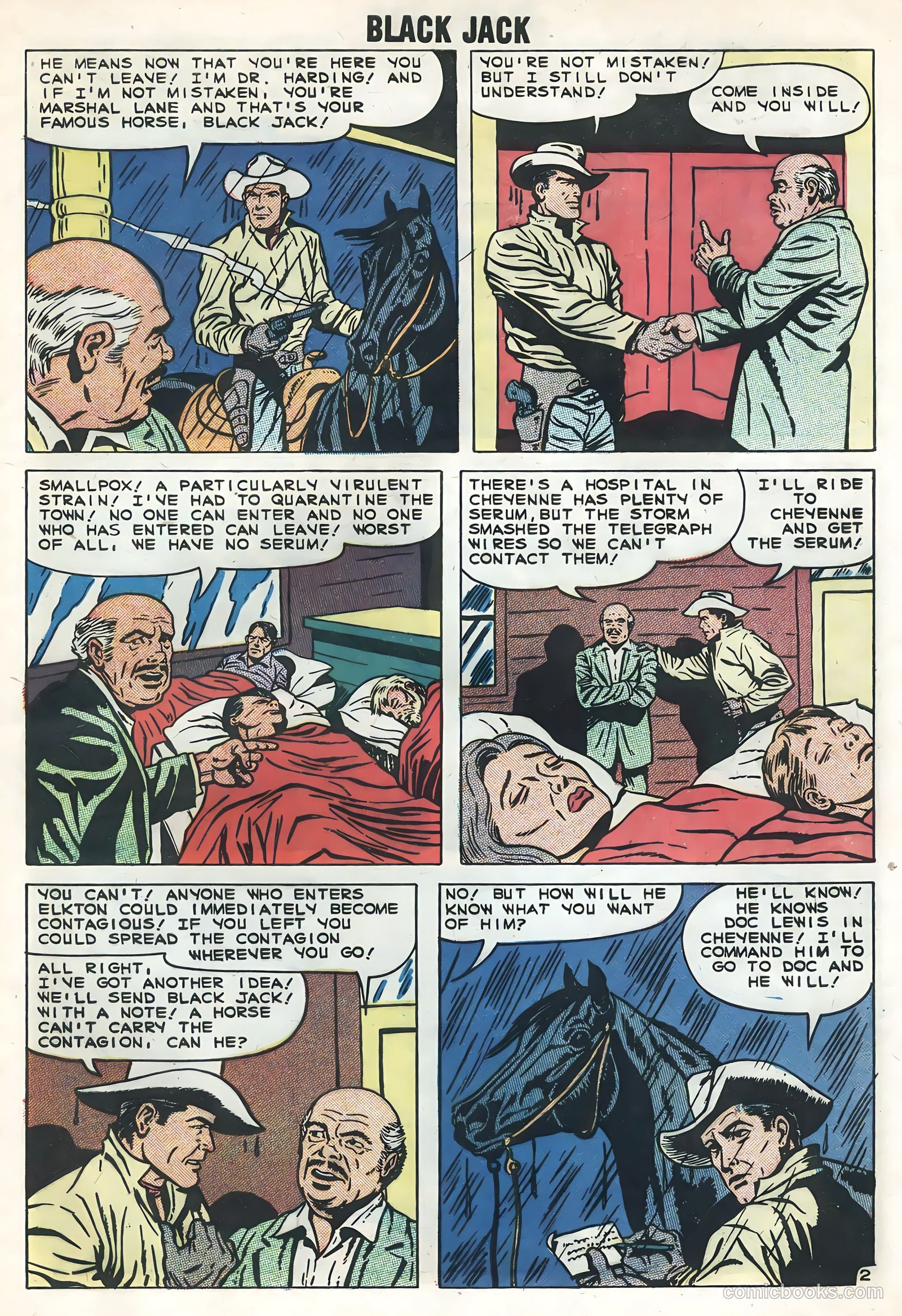 Rocky Lane's Black Jack #28 (1959) — page 29 of 36