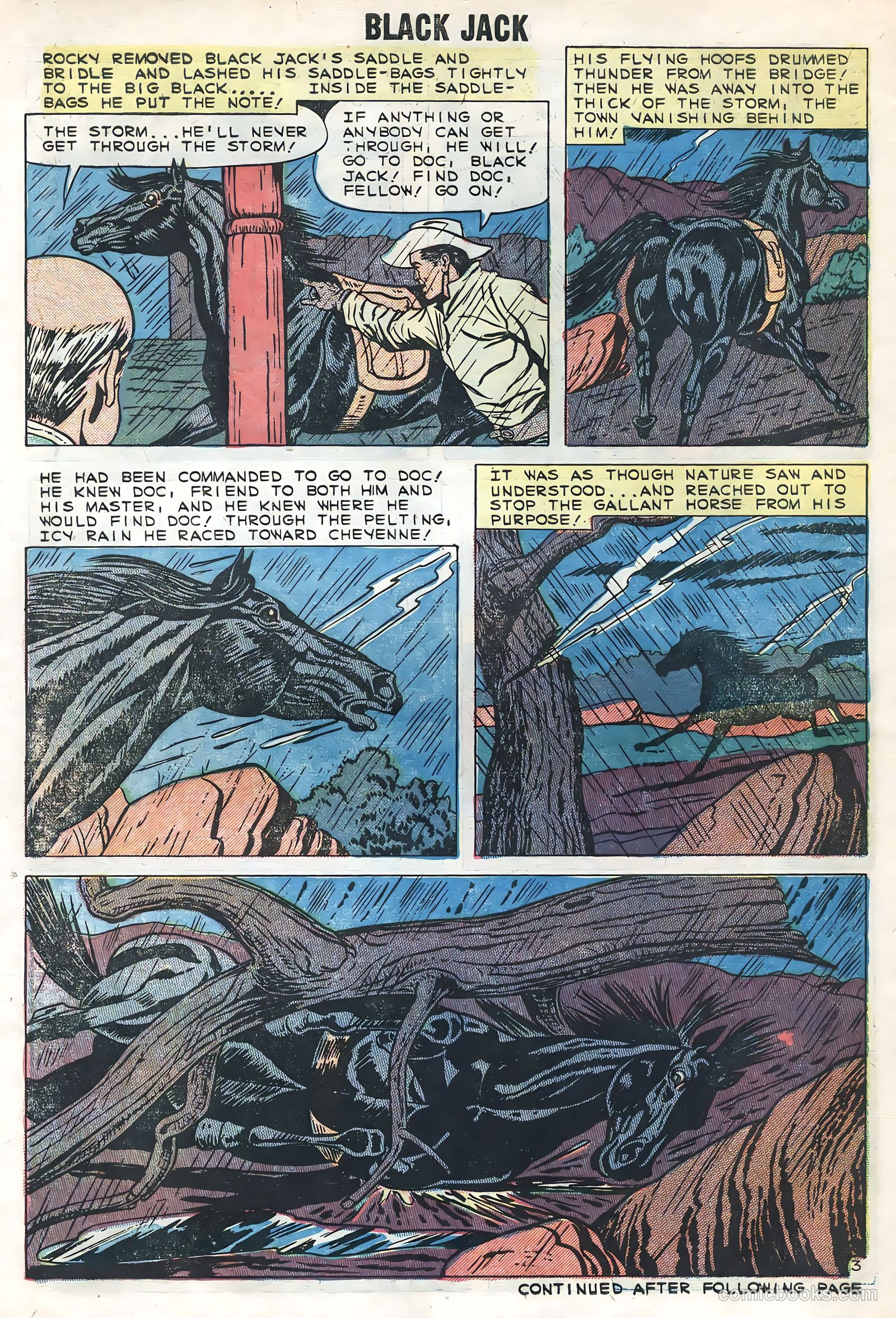 Rocky Lane's Black Jack #28 (1959) — page 30 of 36