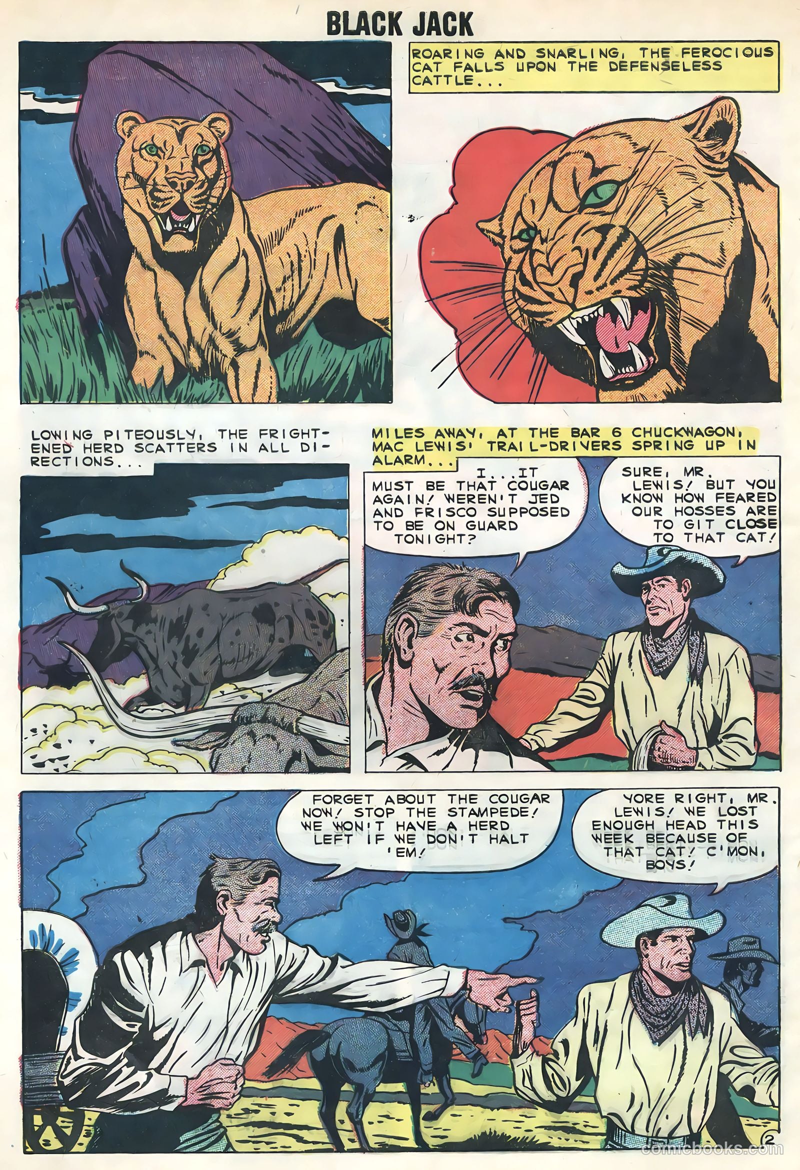 Rocky Lane's Black Jack #29 (1959) — page 4 of 36