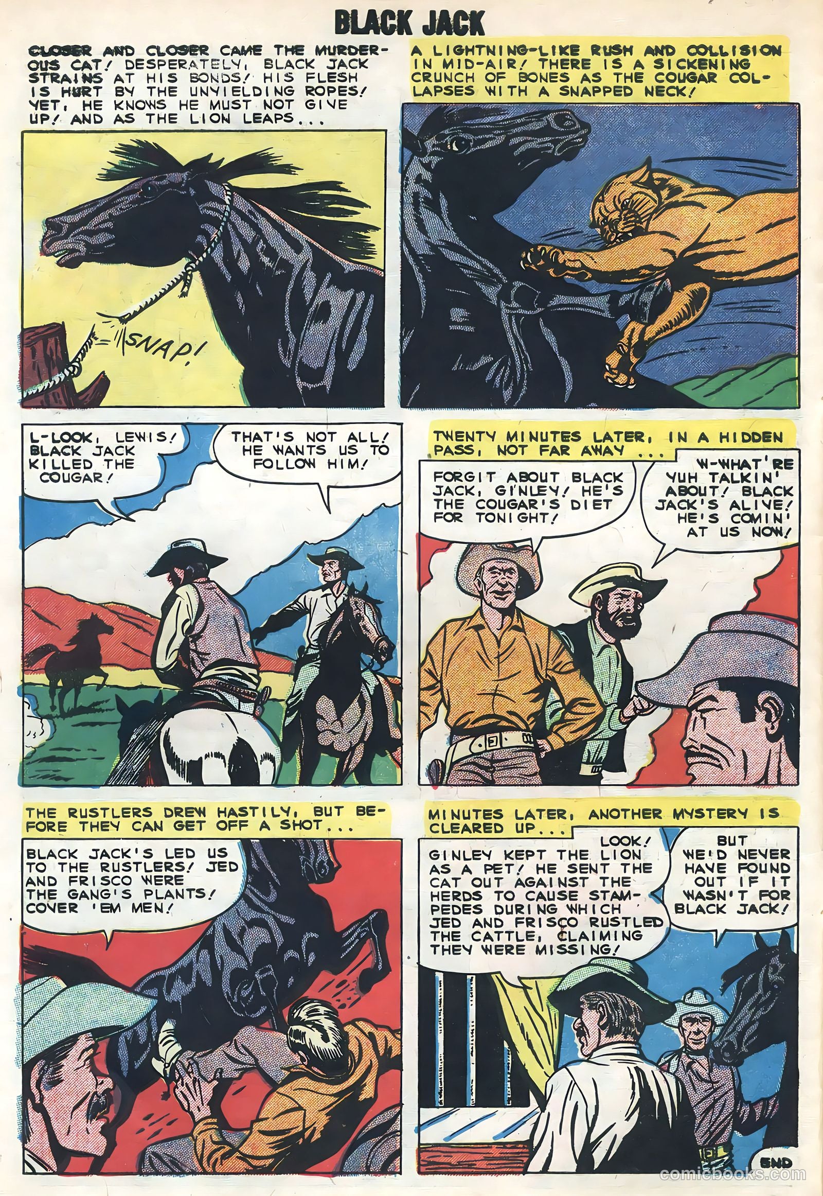 Rocky Lane's Black Jack #29 (1959) — page 10 of 36