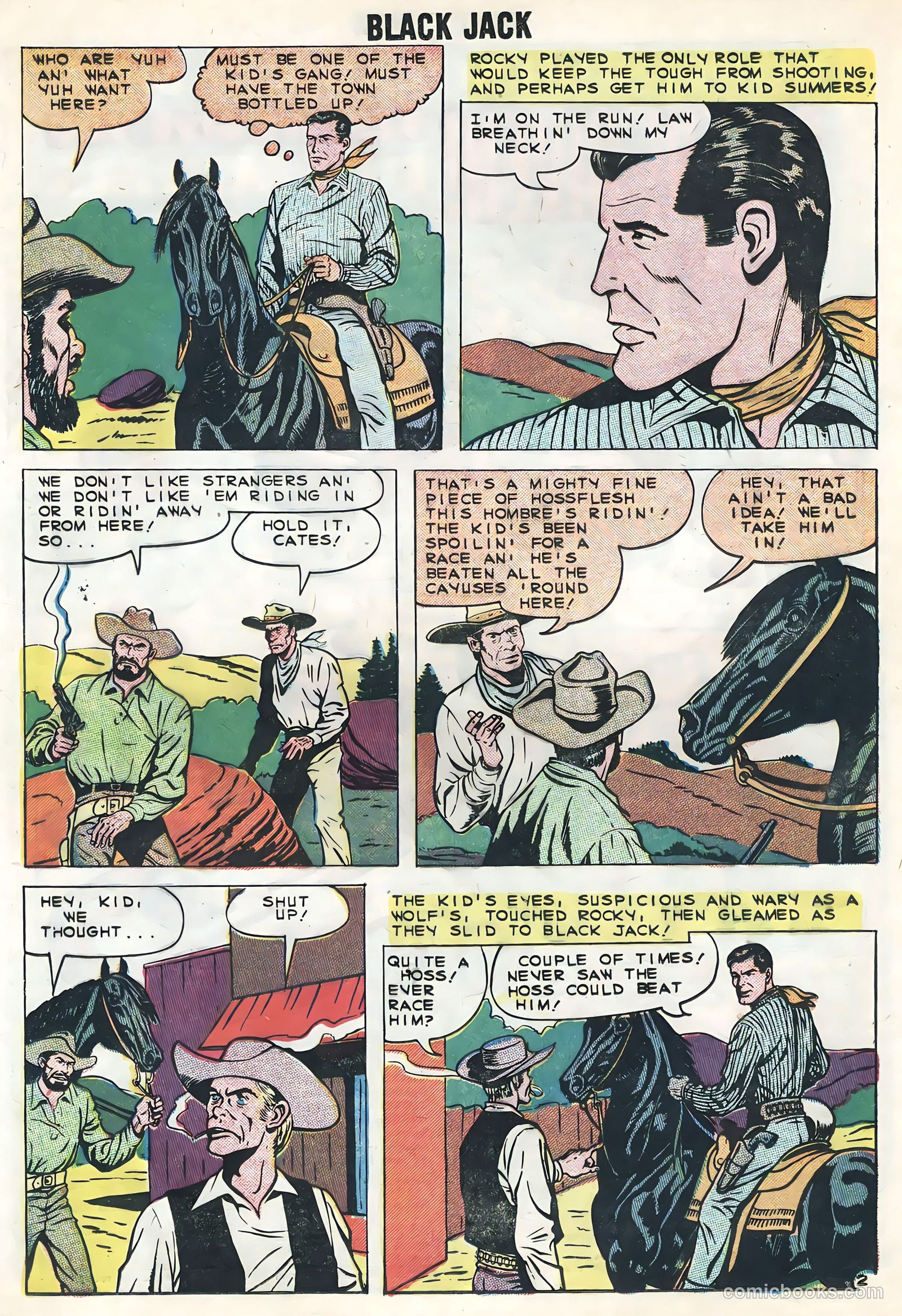 Rocky Lane's Black Jack #29 (1959) — page 16 of 36