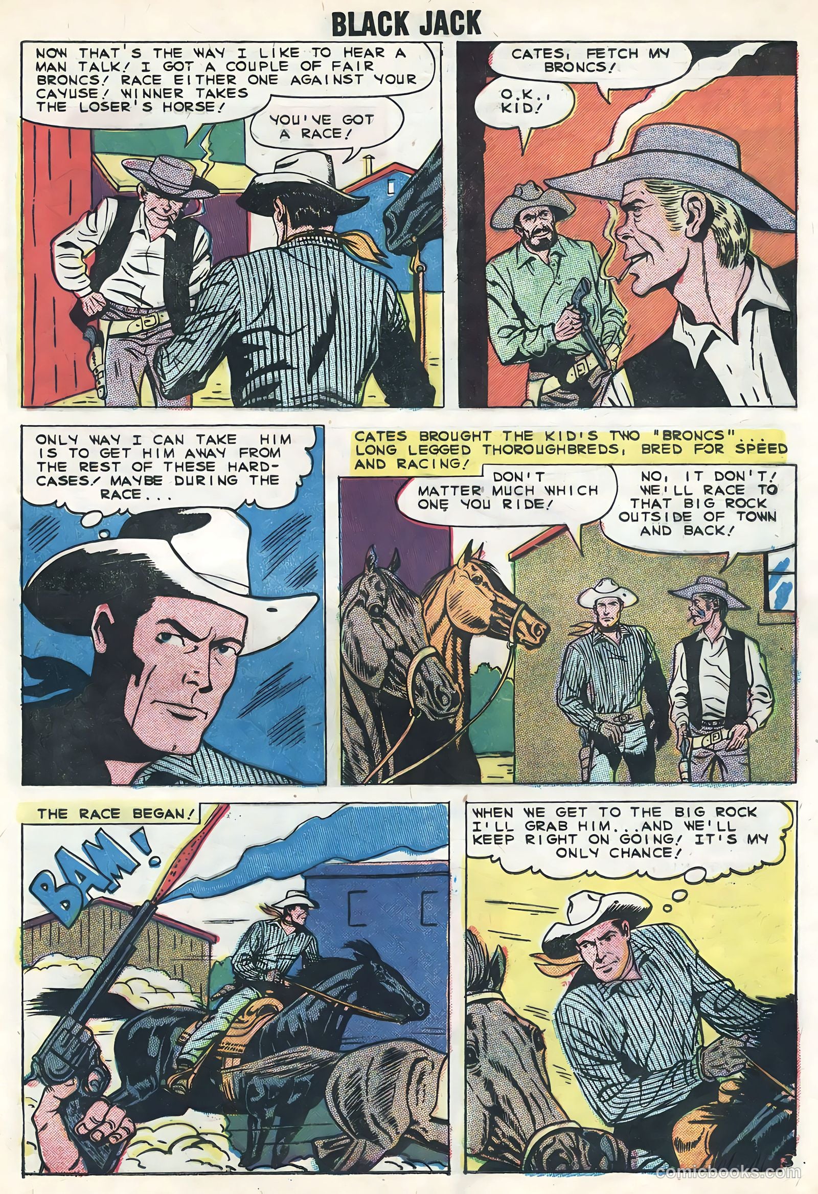 Rocky Lane's Black Jack #29 (1959) — page 17 of 36