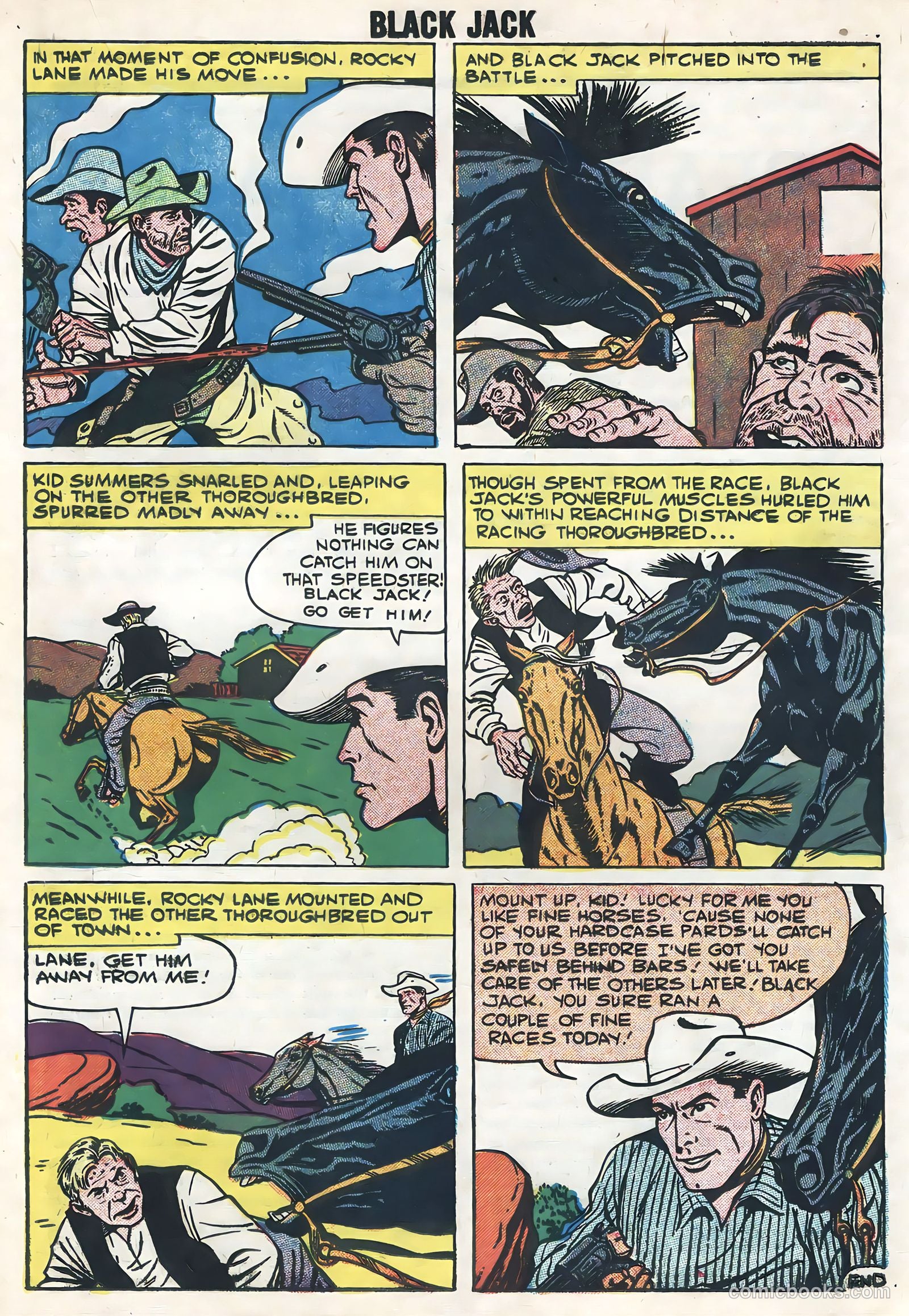 Rocky Lane's Black Jack #29 (1959) — page 19 of 36