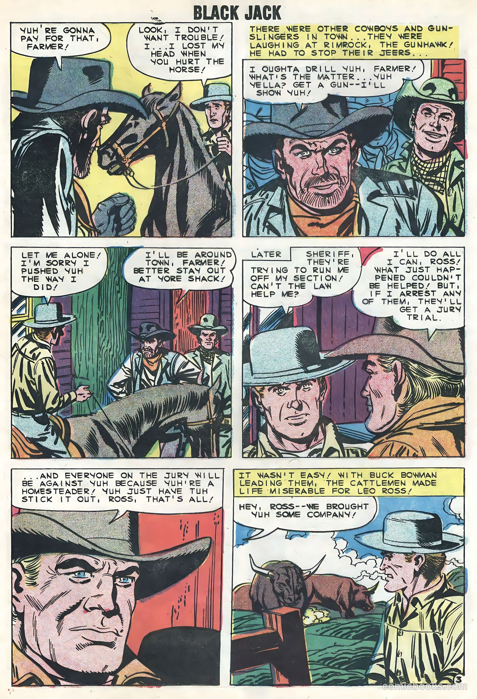 Rocky Lane's Black Jack #29 (1959) — page 25 of 36